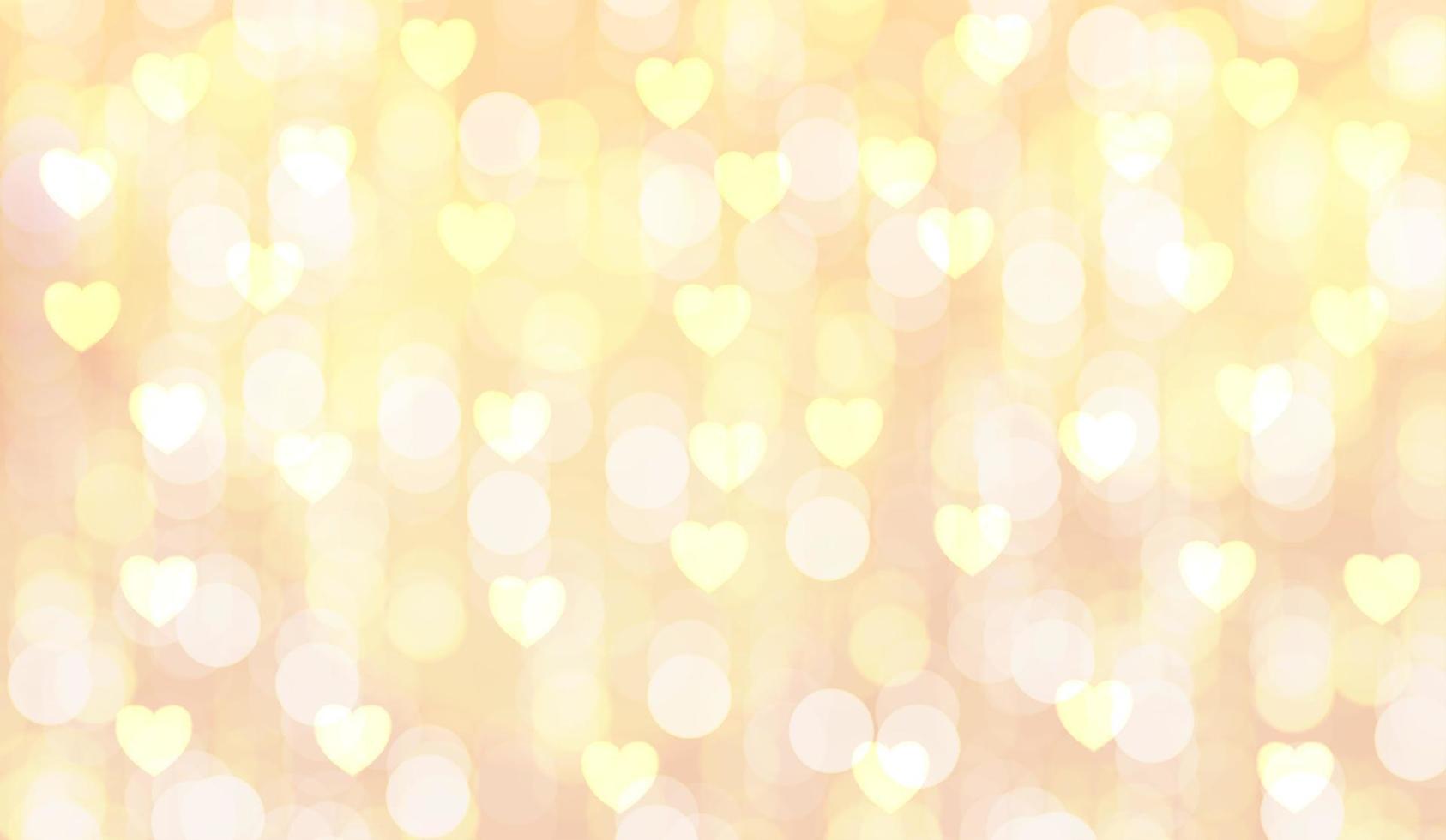 Valentine background with hearts light yellow background for happy valentines day. vector design