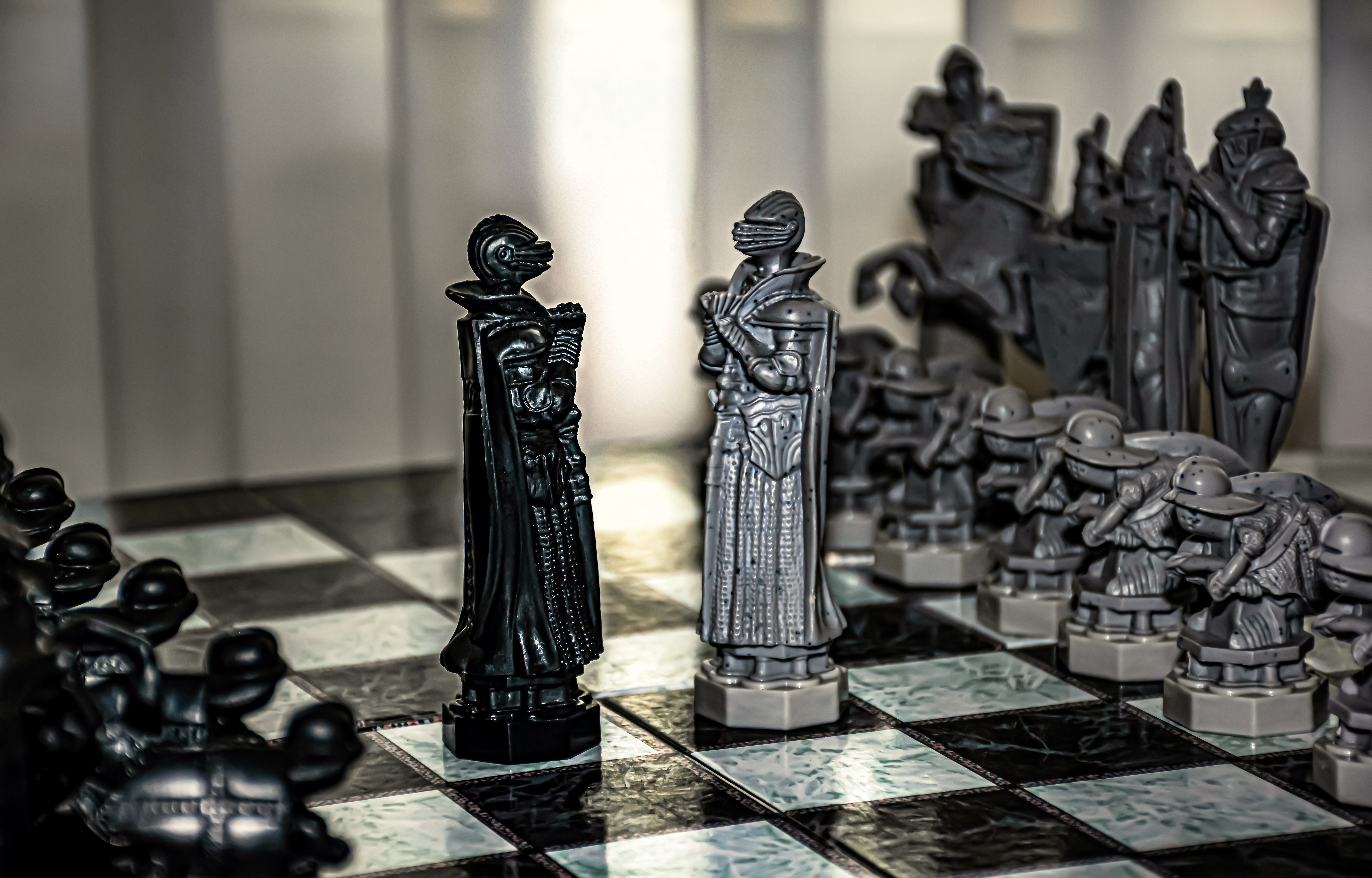 Chess 4K Gallery HD Wallpaper