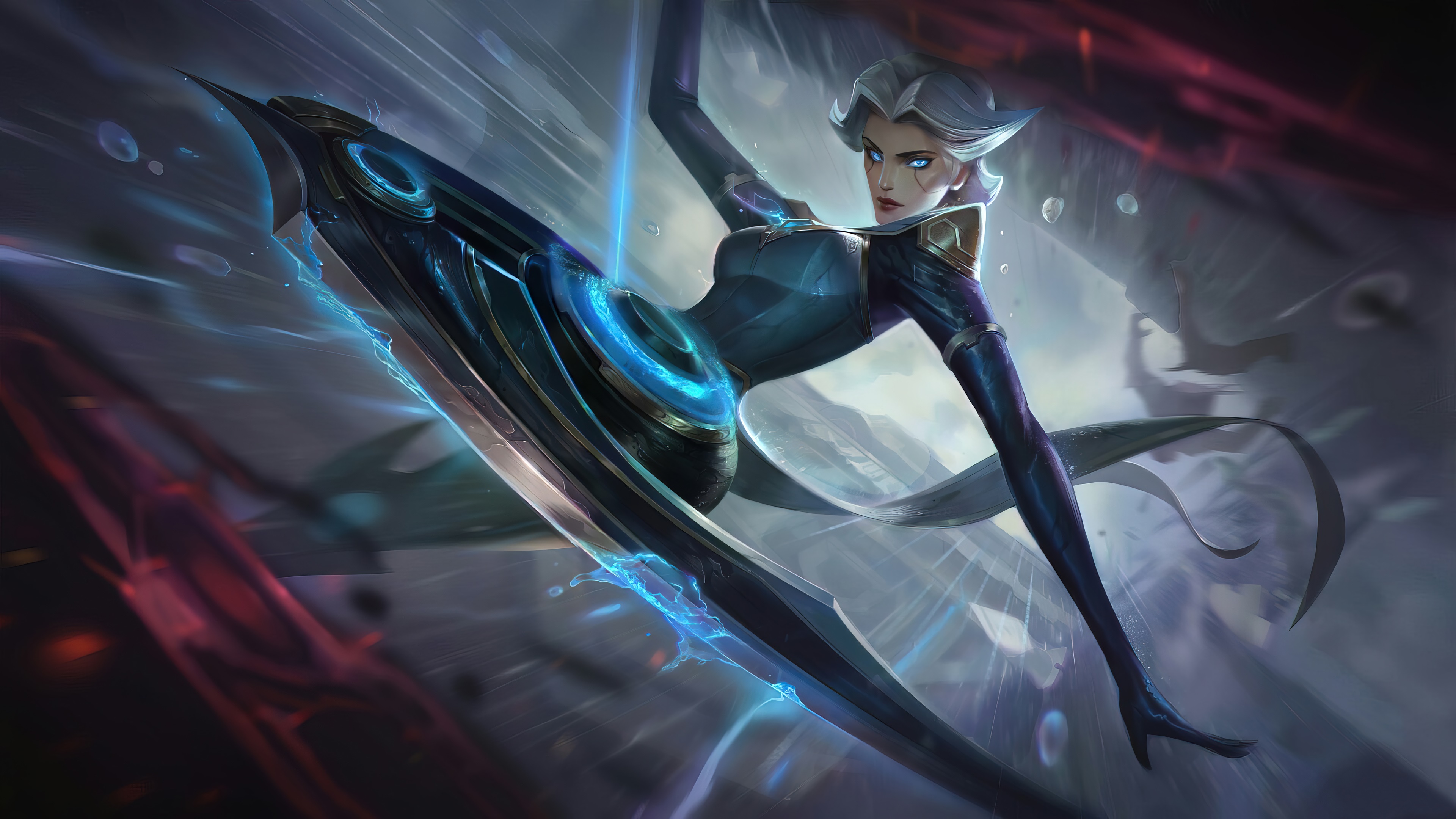 Wallpaper Girl, Fantasy, Art, Style, League of Legends, Illustration, LoL,  Camille for mobile and desktop, section игры, resolution 1920x1148 -  download