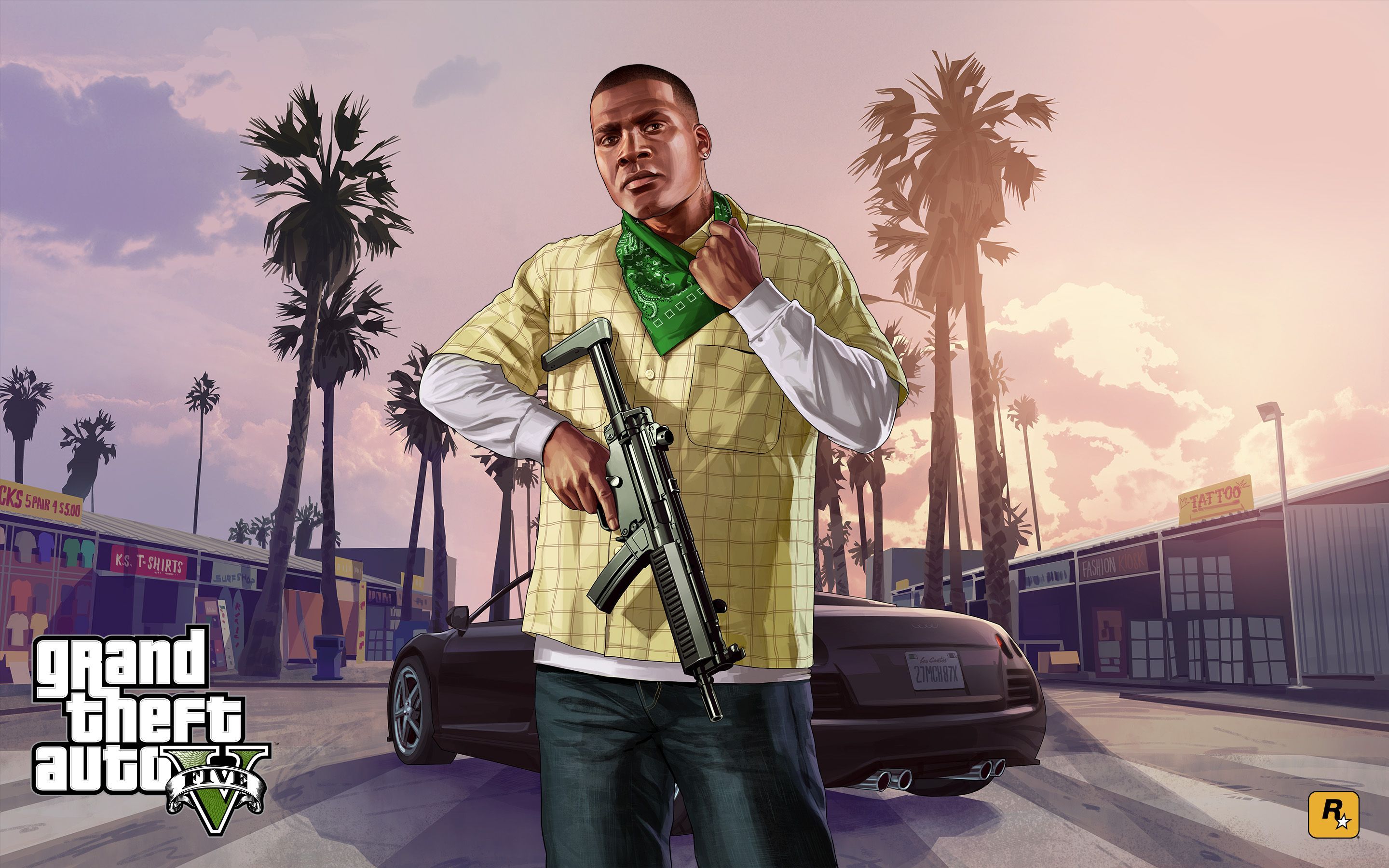 GTA 5 Franklin Wallpaper