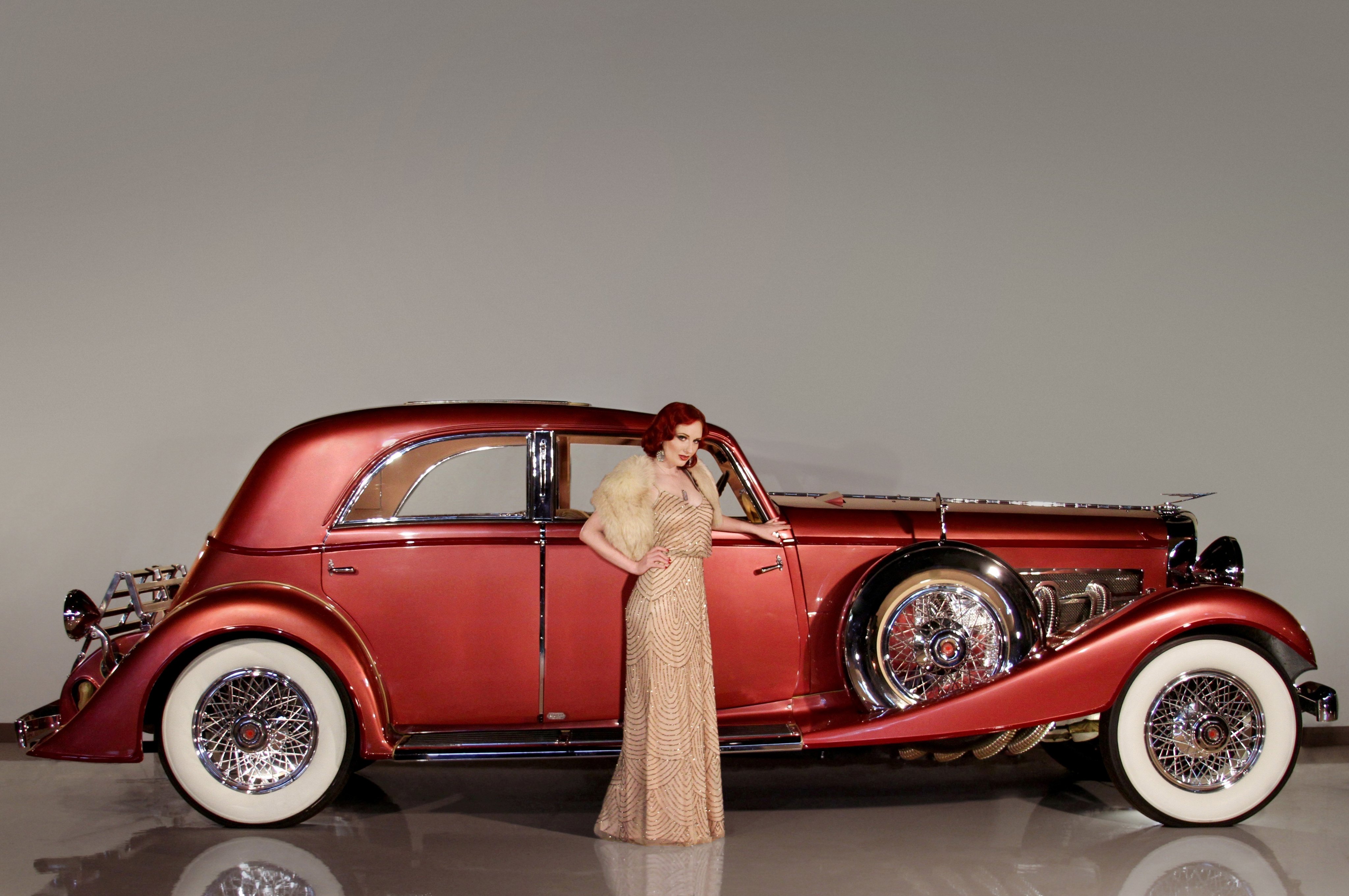 Wallpaper, 1931, 2385, 365, 4096x2722 px, duesenberg, Franay, j, luxury, lwb, model, retro, Sedan, sunroof, vintage 4096x2722