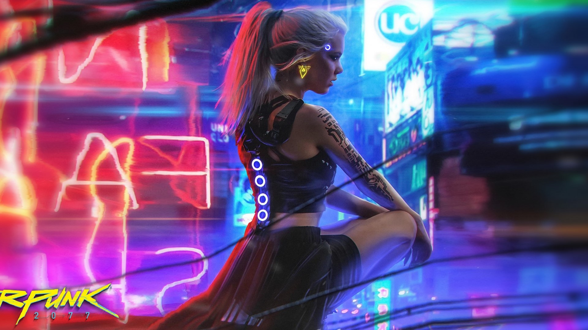 Cyberpunk 1920x1080 Wallpapers - Top Free Cyberpunk 1920x1080 Backgrounds -  WallpaperAccess