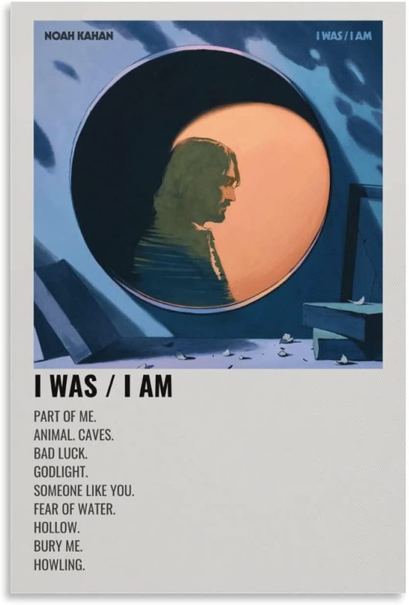I Was I Am By Noah Kahan Canvas Poster Bedroom Decoration Landscape Office Valentine'S Birthday Gift Unframe Style24X36Inch(60X90Cm)