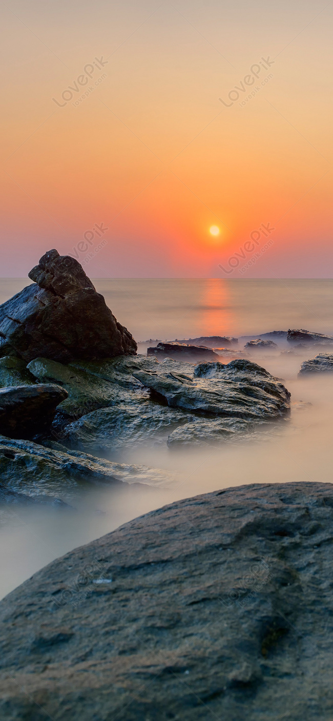 Sea Sunrise Mobile Wallpaper Image Free Download