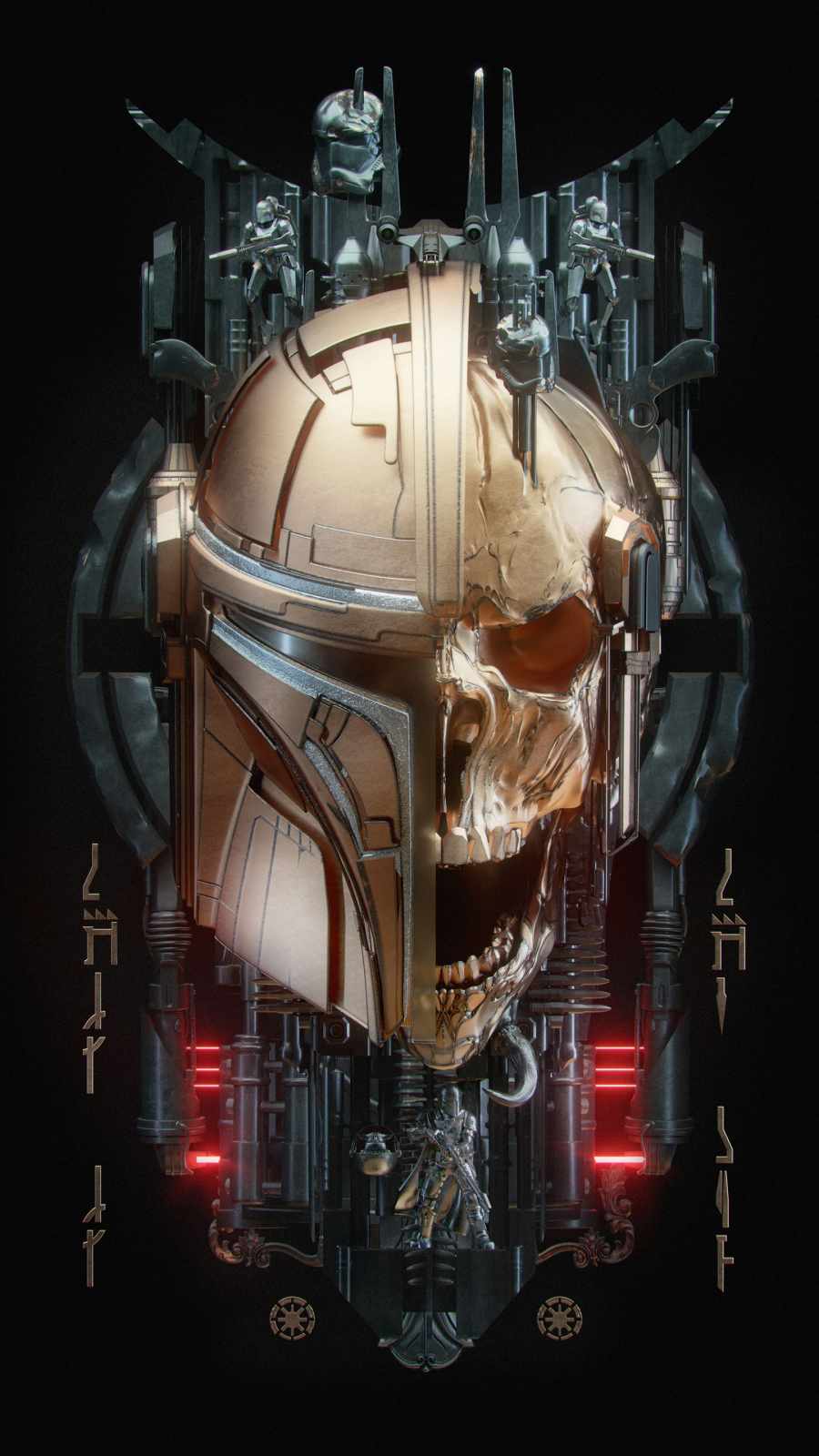 Star Wars Art Wallpaper, iPhone Wallpaper