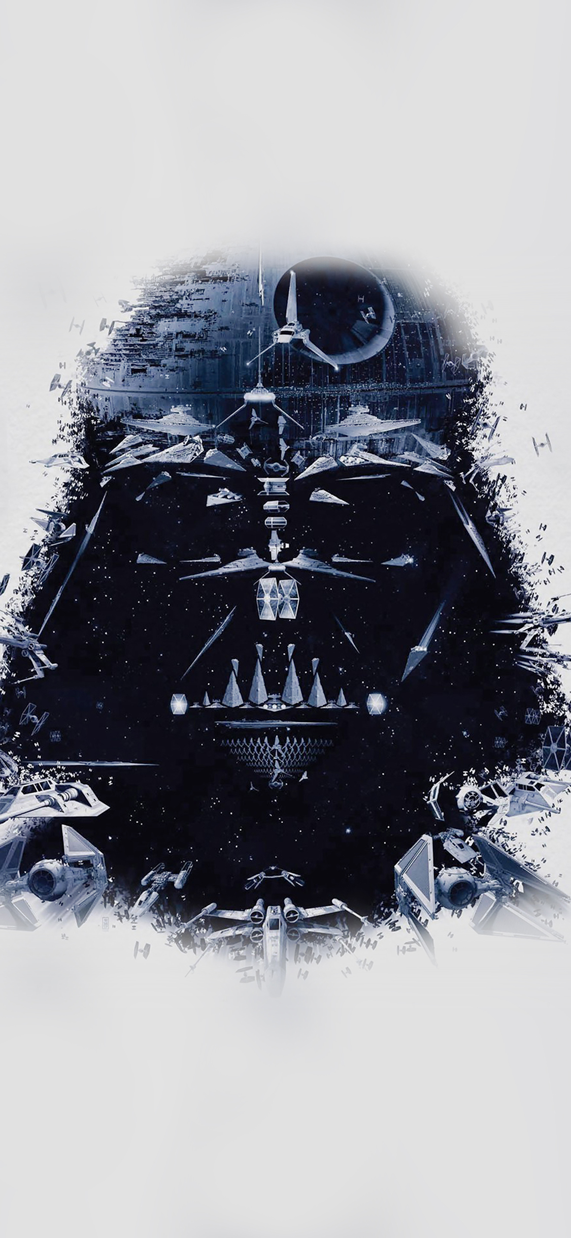 iPhoneXpapers darth vader art star wars illust