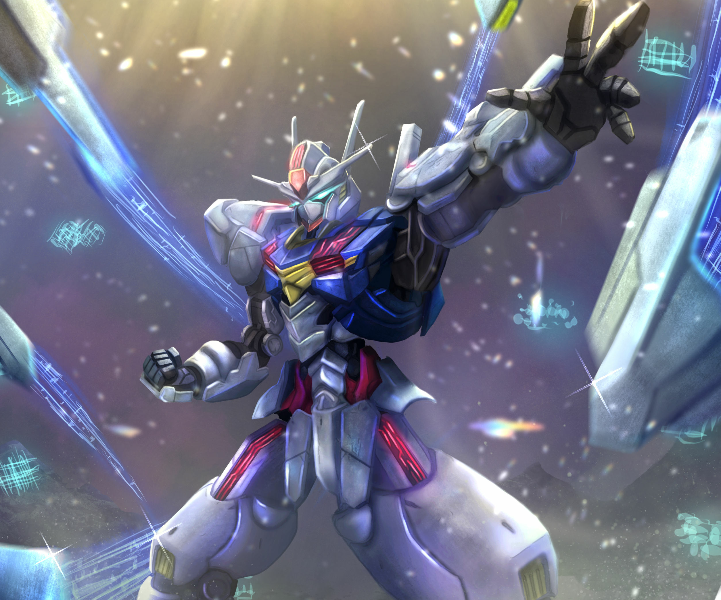 Mobile Suit Gundam: The Witch from Mercury HD Wallpaper by ぷろ