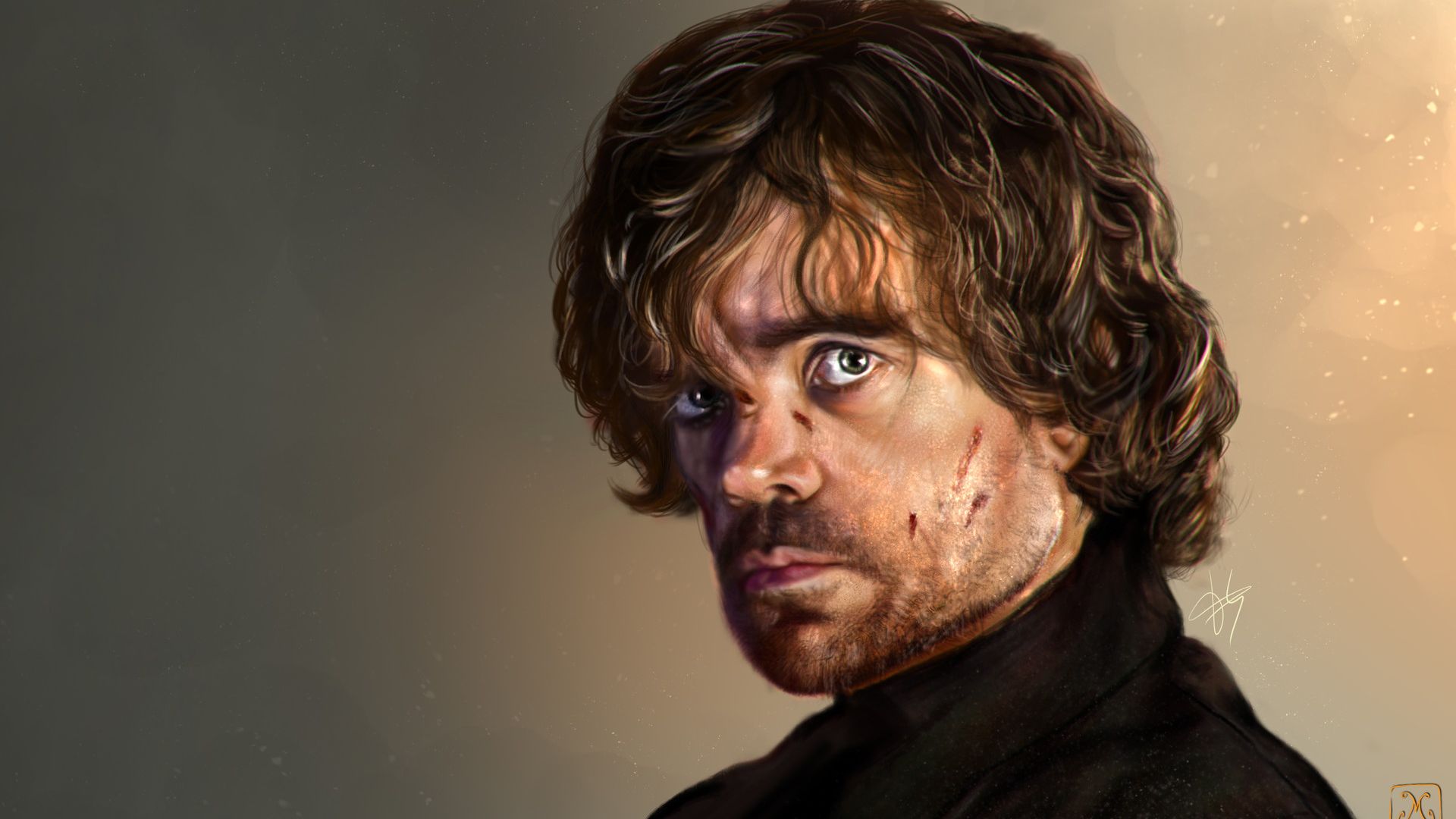 Desktop Wallpaper Peter Dinklage As Tyrion Lannister Amazing Artwork, HD Image, Picture, Background, Jrb1rh