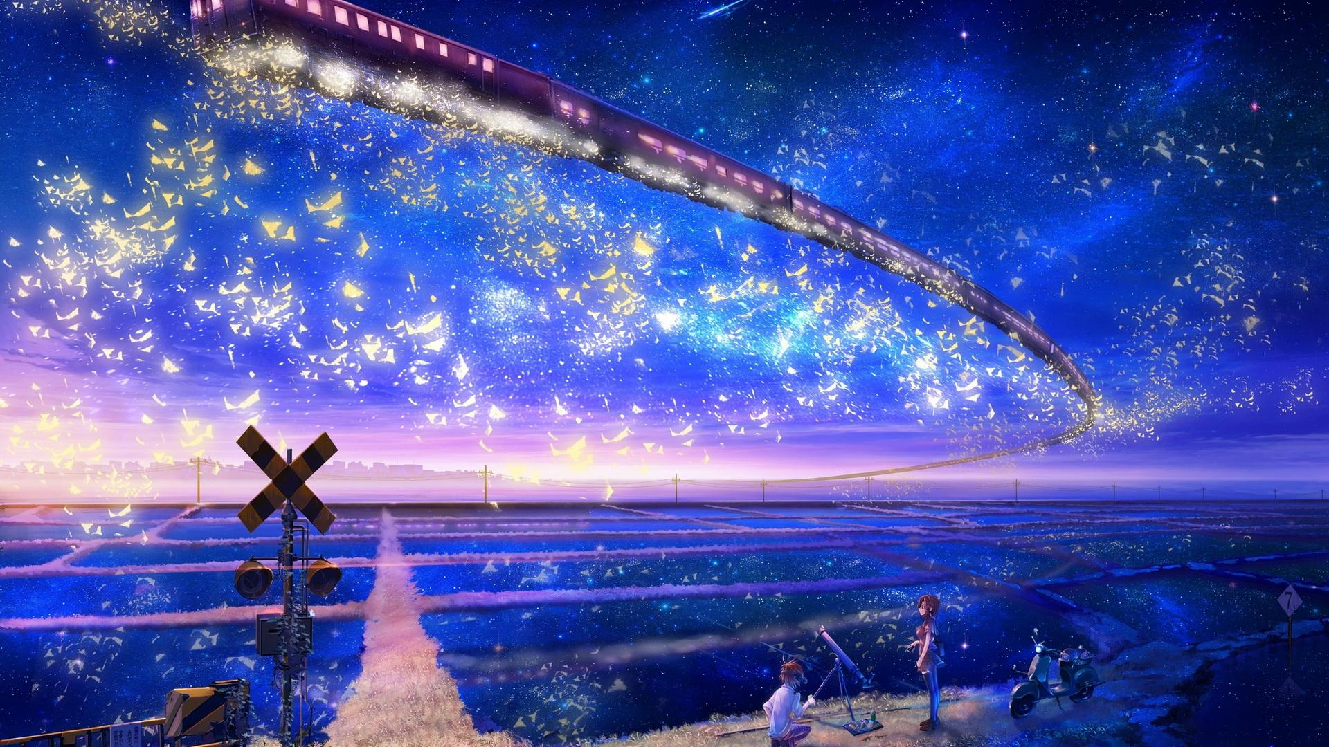 Peaceful Anime Wallpaper and Background 4K, HD, Dual Screen