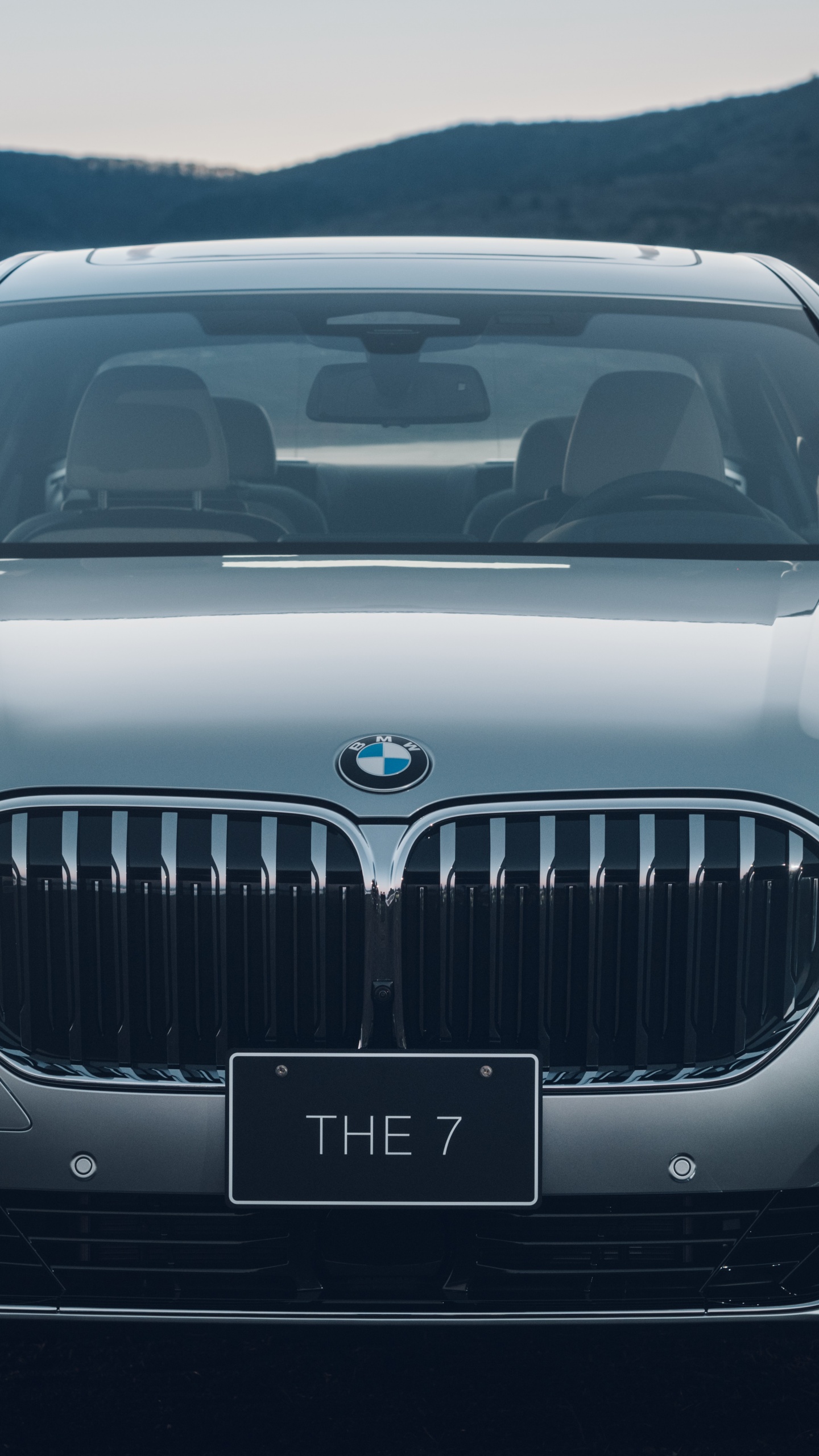 BMW logo Wallpaper 4K, BMW 7 Series, 5K