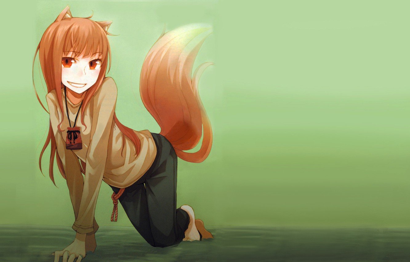 Wallpaper fox, anime, people image for desktop, section прочее