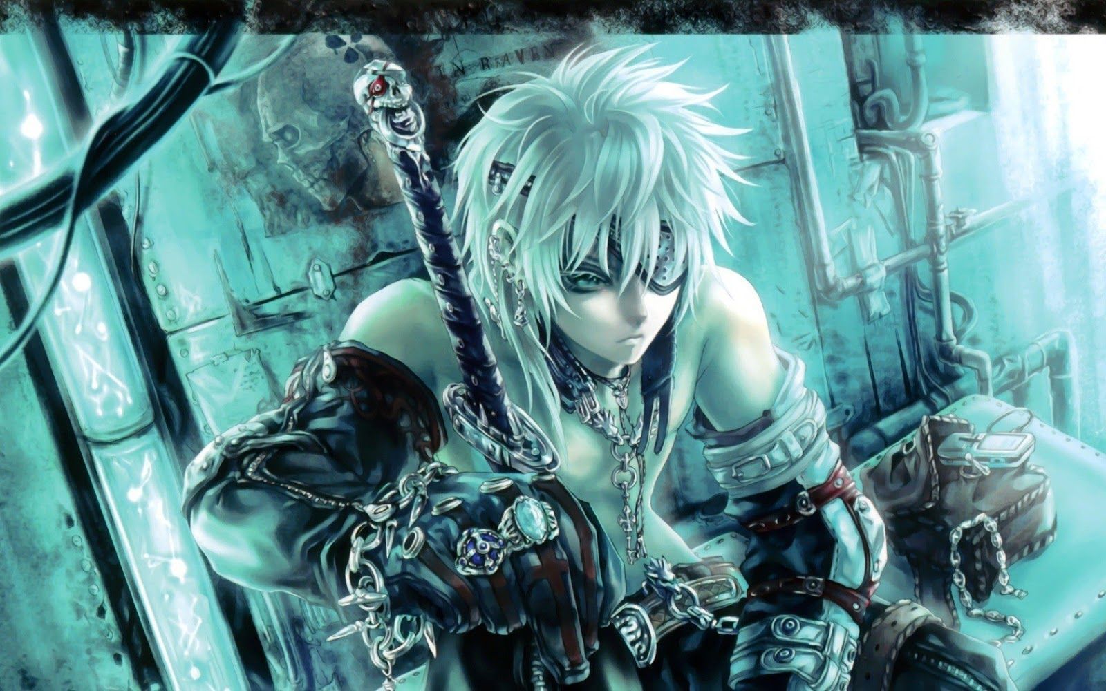 Anime Wolf Boy Wallpaper