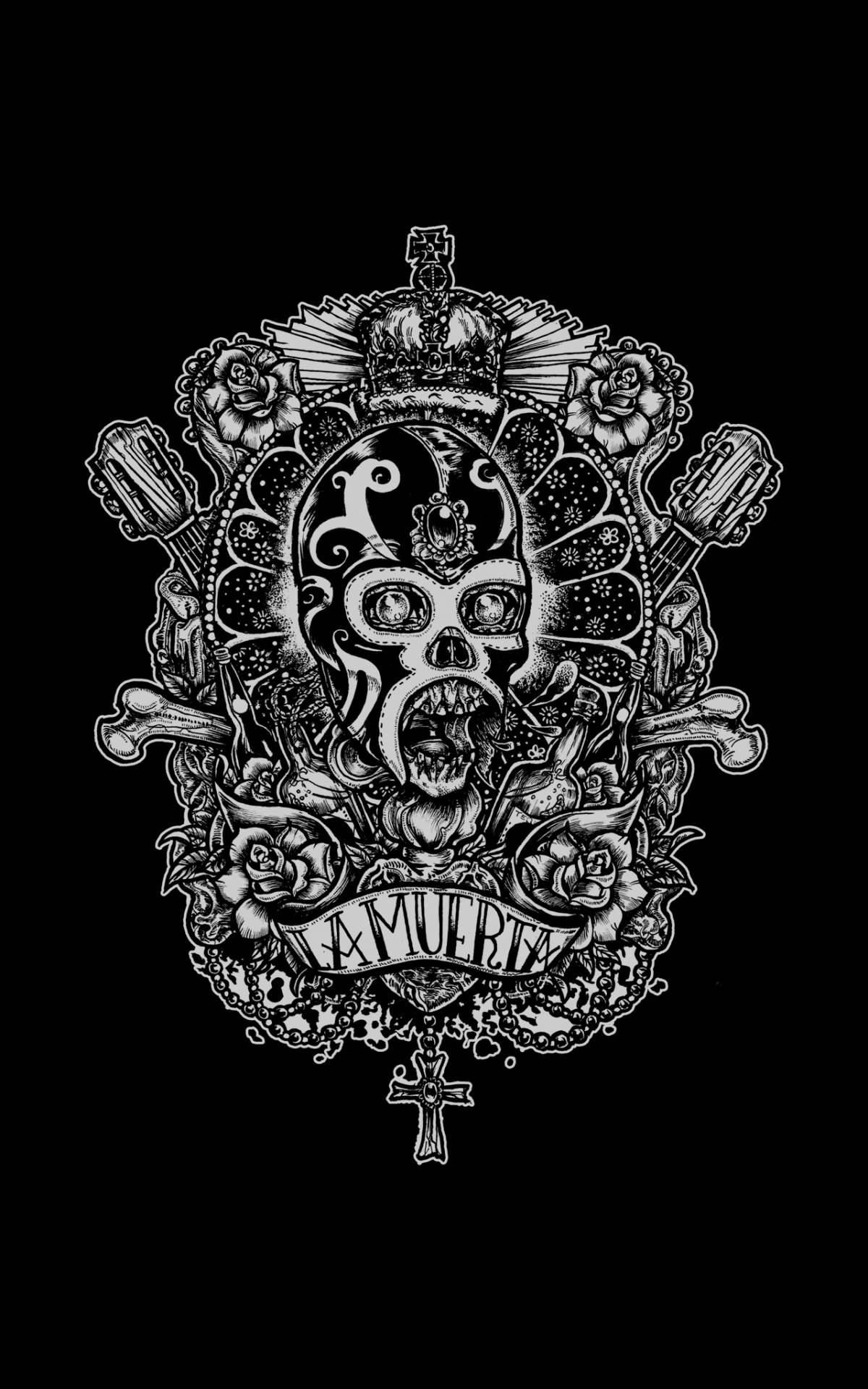 Download Chicano La Muerta Wallpaper