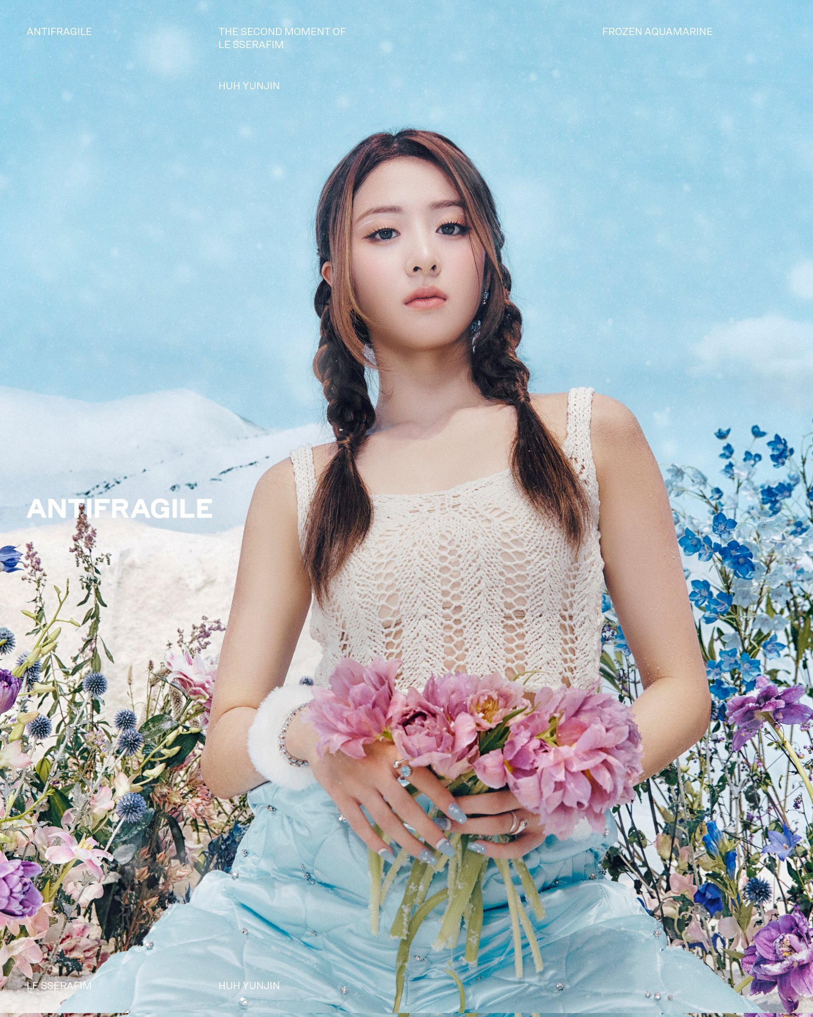 LE SSERAFIM GLOBAL - [PHOTO] ANTIFRAGILE Concept Photo FROZEN AQUAMARINE ver