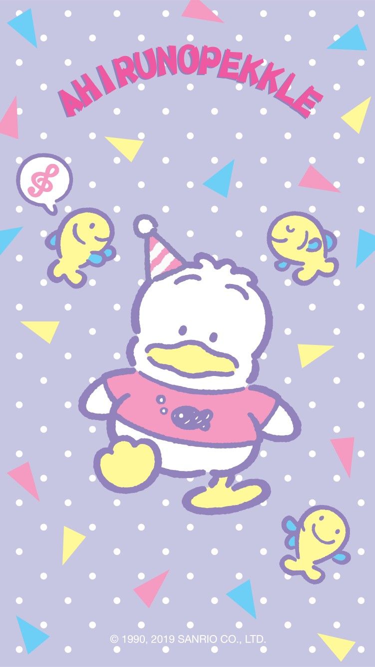 Pekkle Wallpaper. Hello kitty aesthetic, Sanrio wallpaper, Hello kitty characters