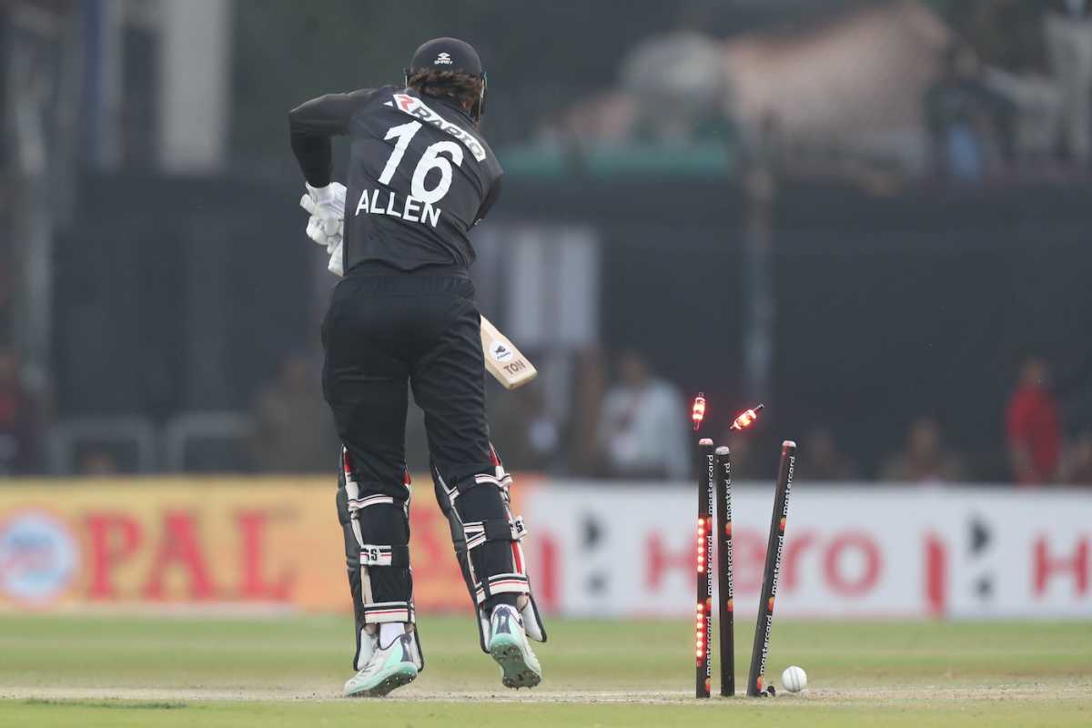 Finn Allen ODI photo and editorial news picture from ESPNcricinfo Image