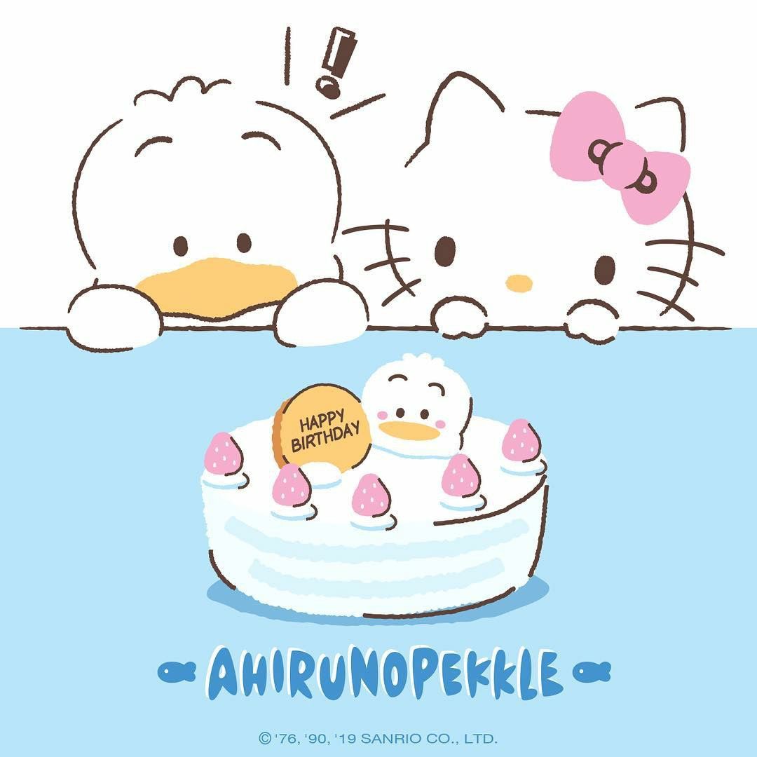 Happy Birthday to Pekkle. Hello kitty wallpaper, Hello kitty, Kitty