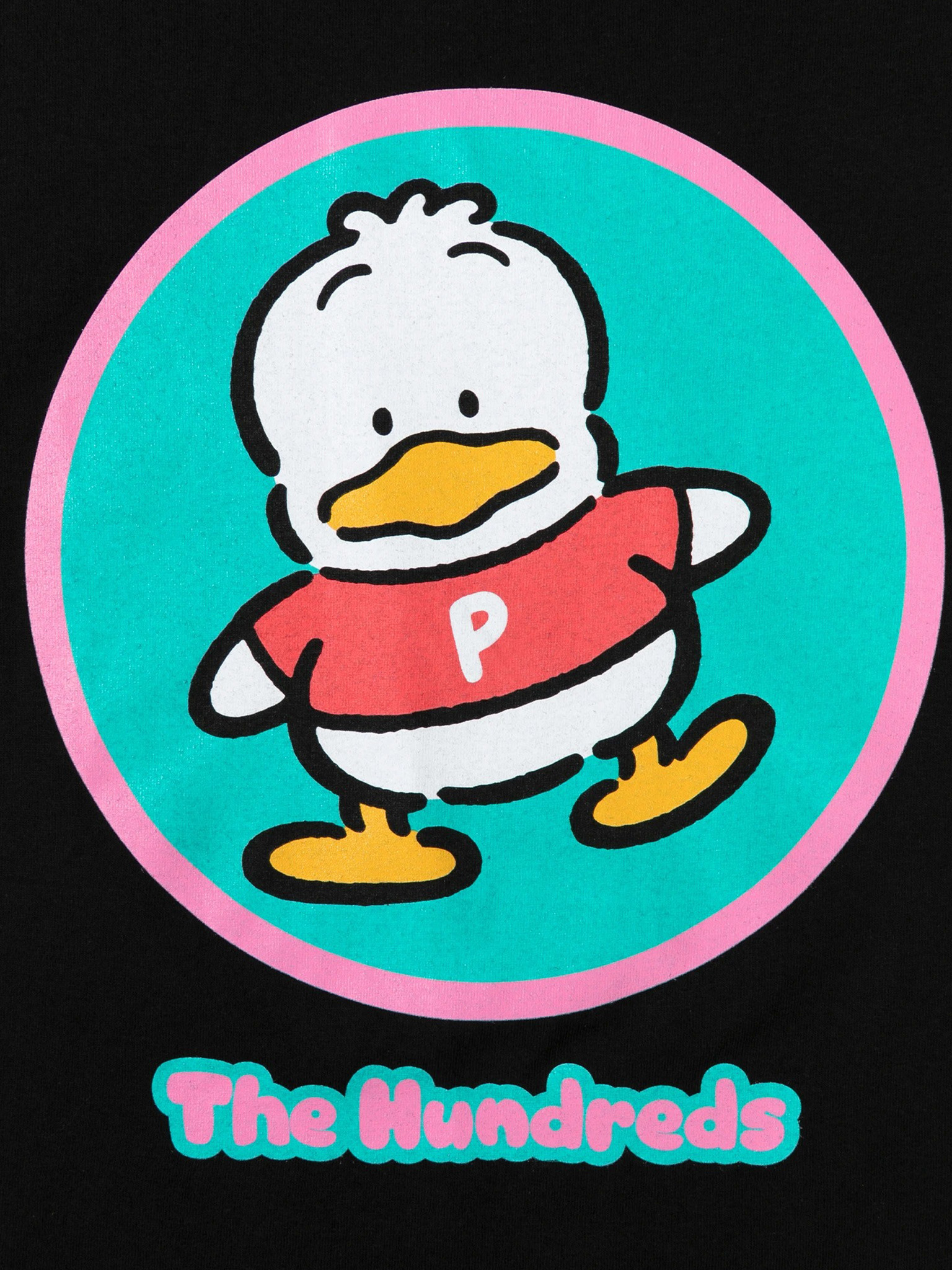 Sanrio Pekkle T Shirt, Black, The Hundreds