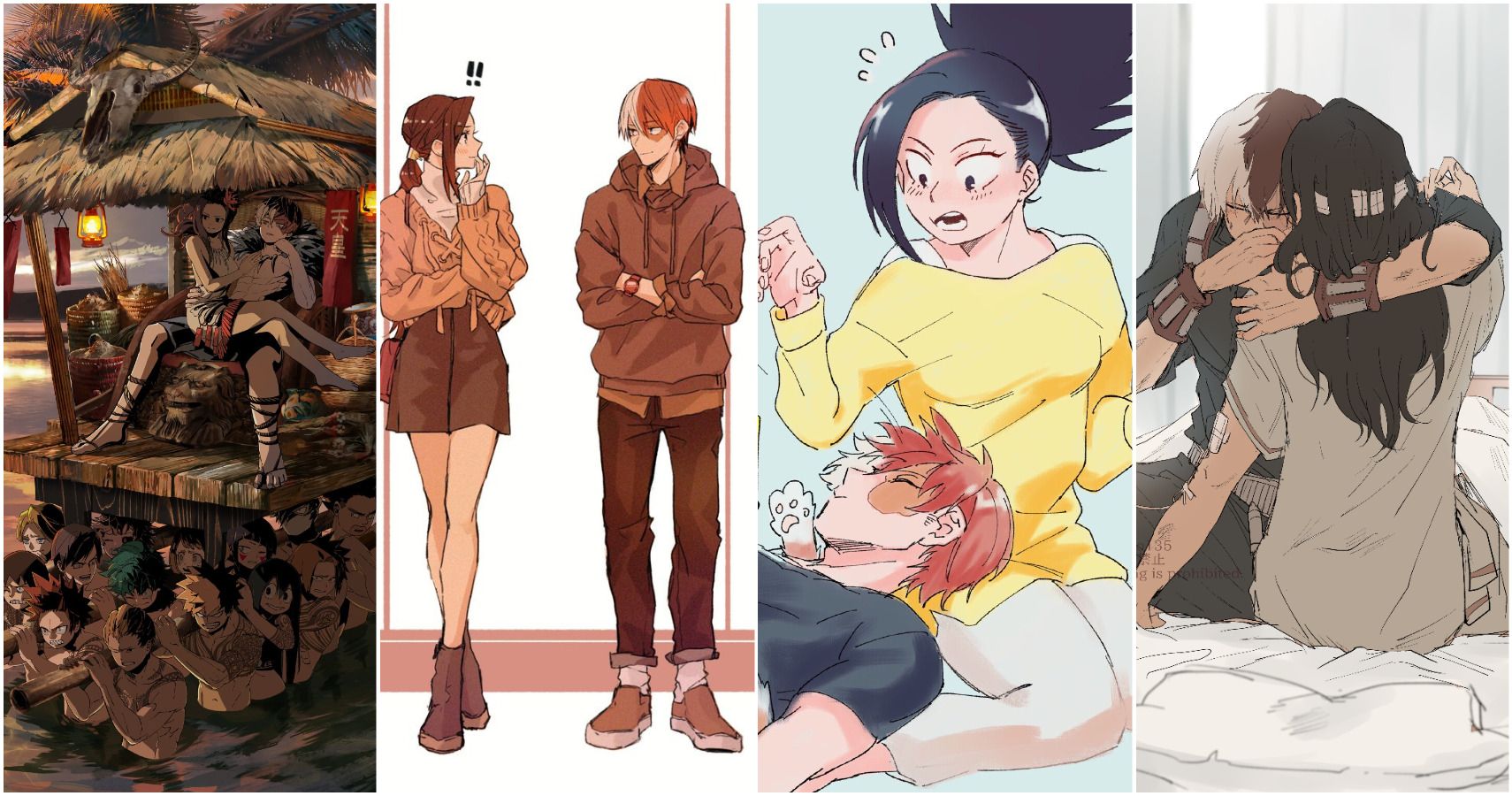My Hero Academia: 10 Adorable Todoroki & Yaoyorozu Fan Art That Will Make You Ship Them