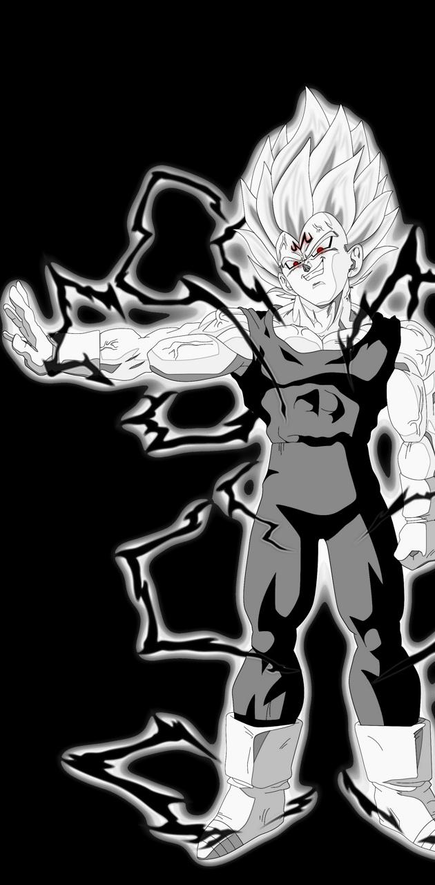 Vegeta Black And White Wallpapers - Wallpaper Cave