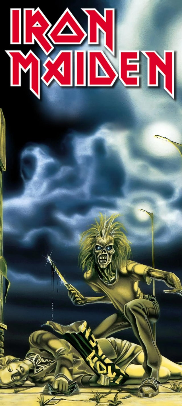 Here are some Iron Maiden wallpaper I made. I know that it's not the best, but I tried!
