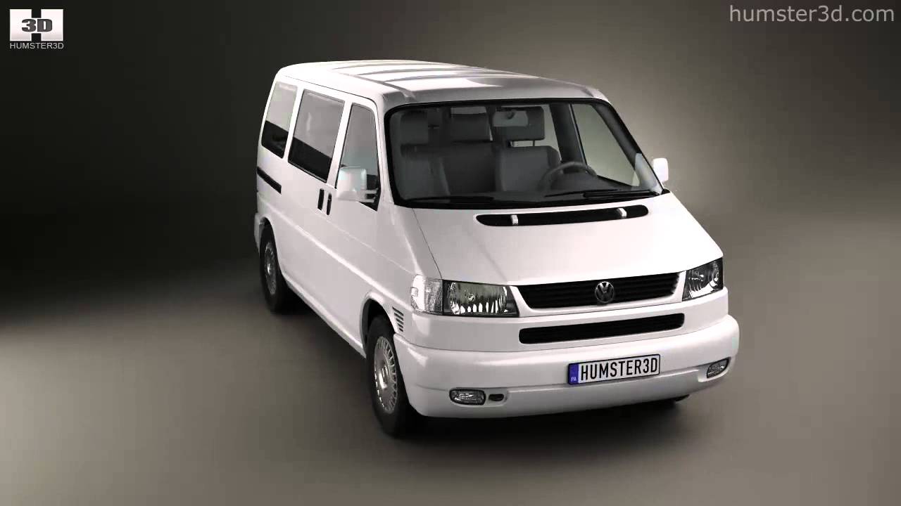 Volkswagen Transporter (T4) Caravelle 1996 by 3D model store Humster3D.com