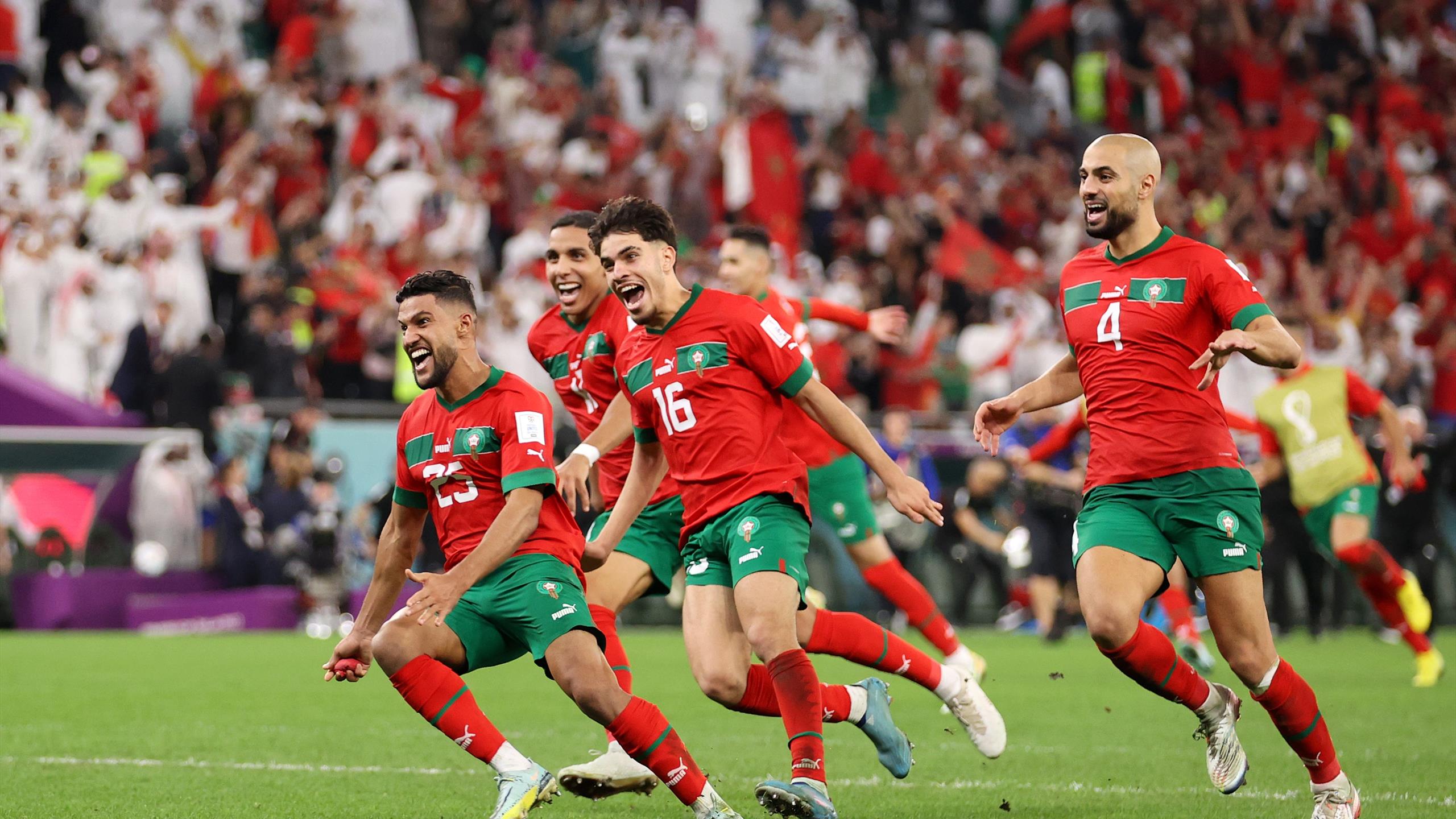 Morocco 0 Spain AET (Morocco Win 3 0 On Penalties): Bono The Hero As Two Saves Dump Out The 2010 World Cup Winners