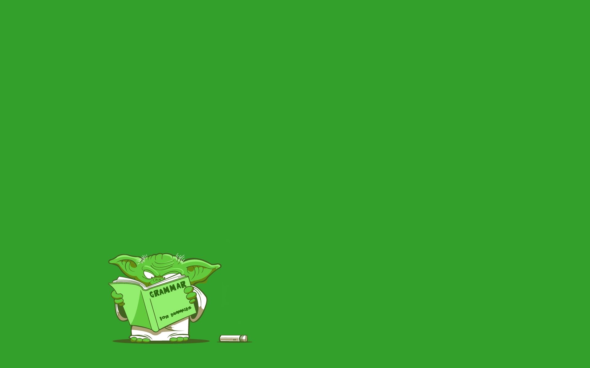 Funny minimalist wallpaper (Part 2 in comments), wallpaper. Yoda wallpaper, Star wars wallpaper, Star wars humor