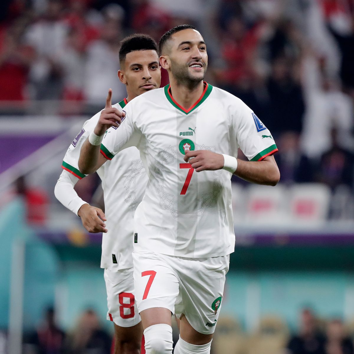 Hakim Ziyech World Cup gift as Chelsea star scores a huge goal for Morocco amid transfer message