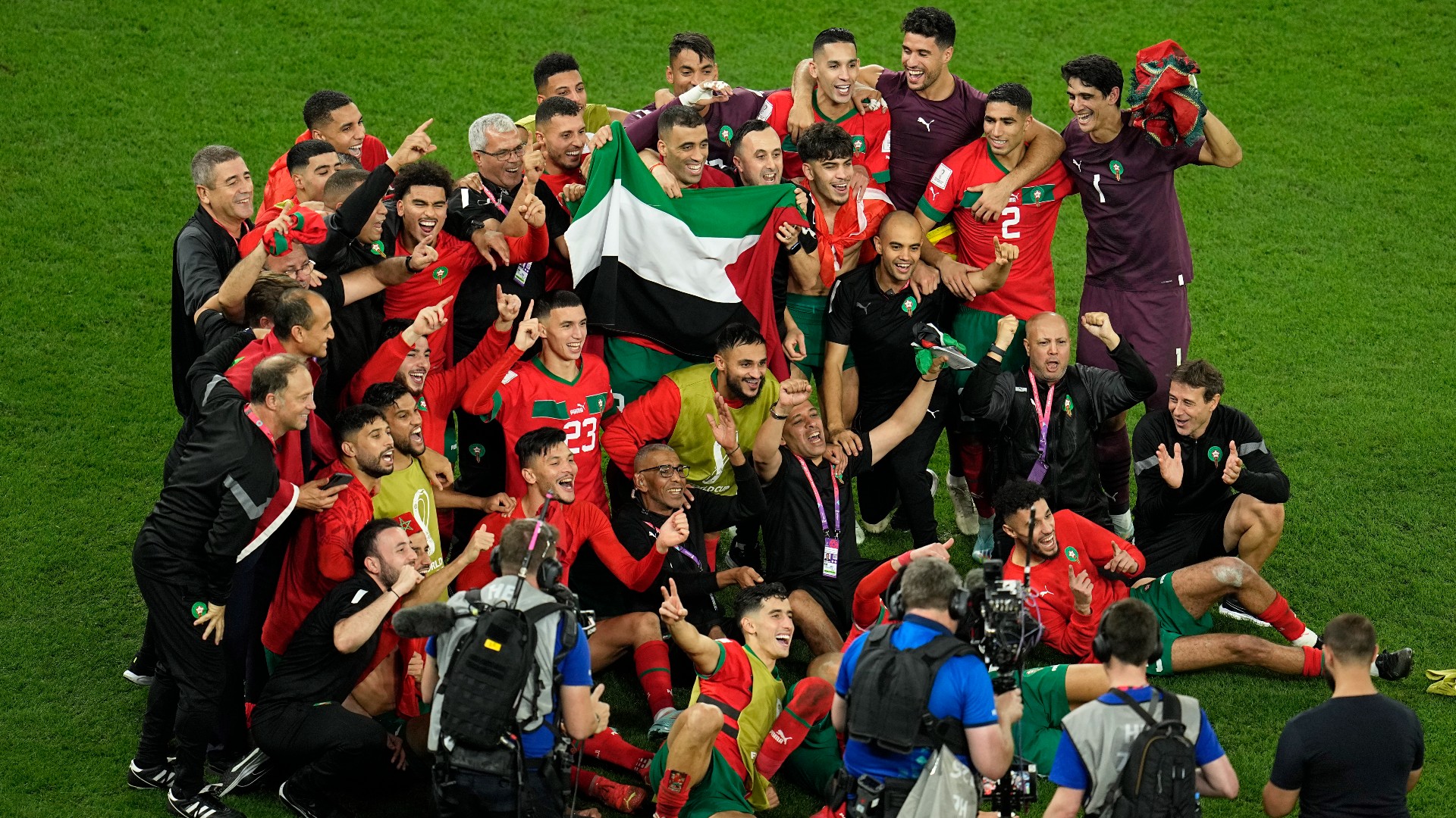 World Cup 2022: Morocco's Atlas Lions unite fans with roar for Palestinian cause. Middle East Eye