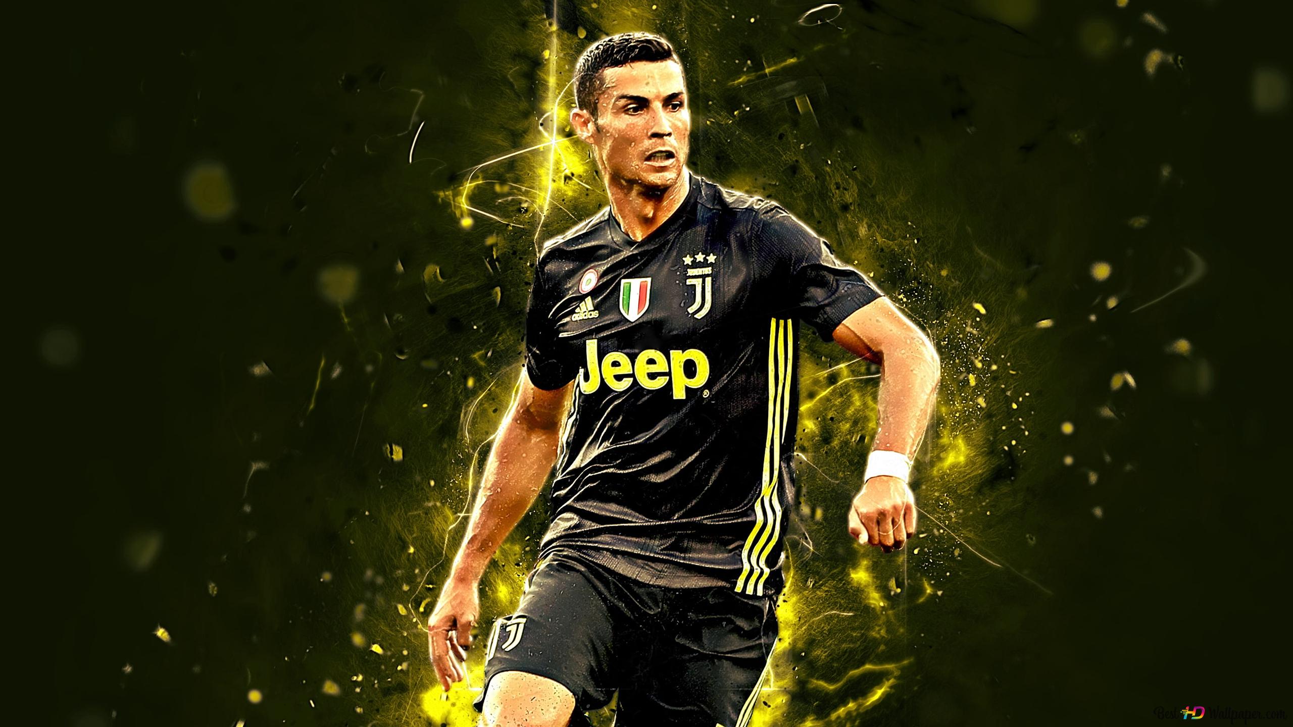 Ronaldo soccer hero 2K wallpaper download