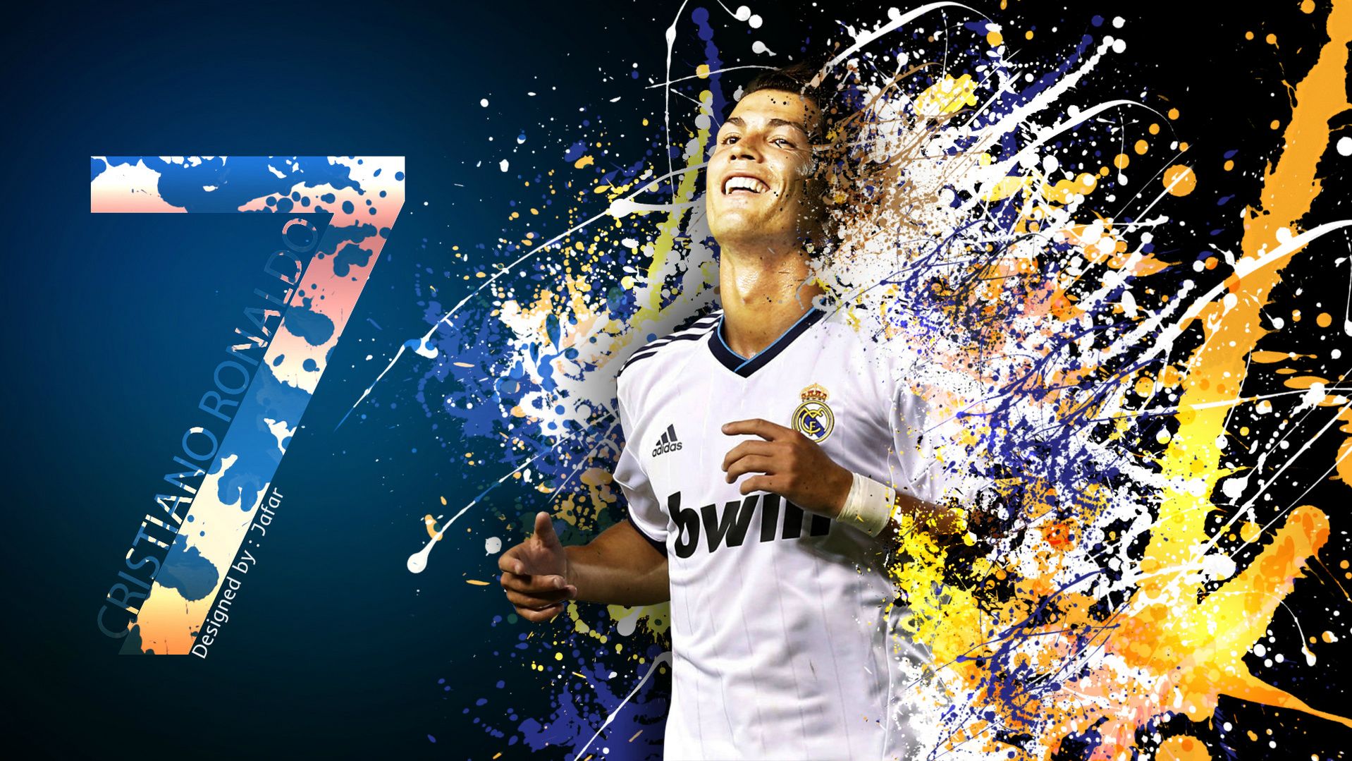 Cool. Cristiano ronaldo wallpaper, Cristiano ronaldo HD wallpaper, Ronaldo real madrid