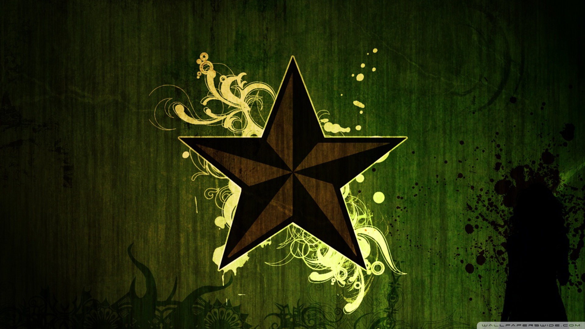 Brown Star Green Ultra HD Desktop Background Wallpaper for 4K UHD TV, Widescreen & UltraWide Desktop & Laptop