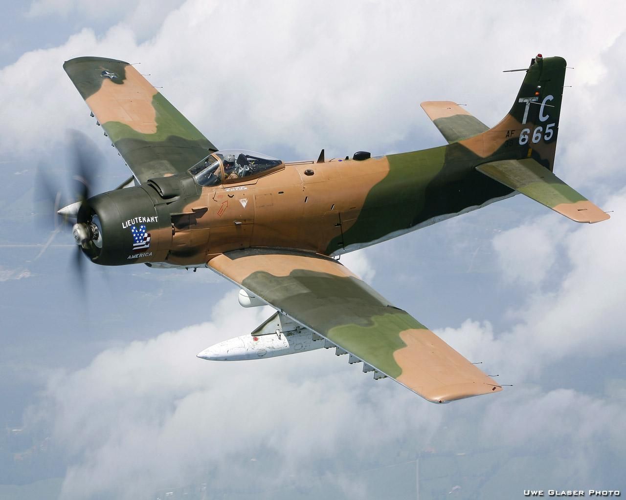 Douglas A 1H Skyraider SEA Colors. Aircraft, Wwii Aircraft, Military Aircraft