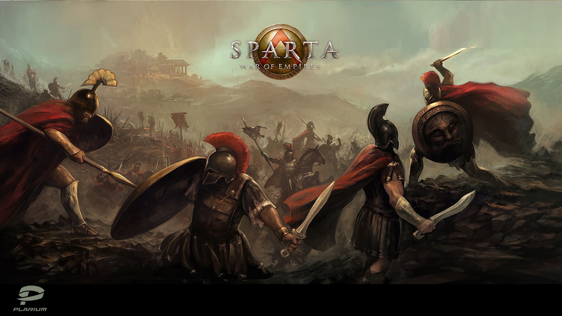 Wallpaper From Sparta: War Of Empires®‎ A Facebook Based Social Game And A Competitive Massively Multi Play. Warriors Wallpaper, Spartan Warrior, Greek Warrior