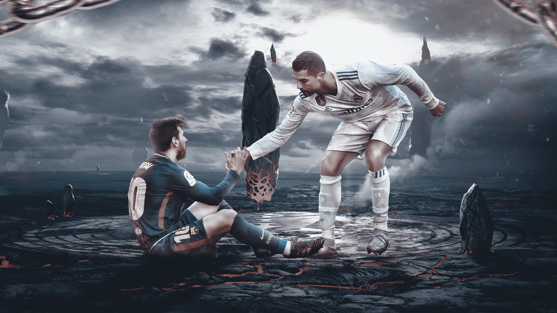 Cristiano and Messi Wallpaper Free Cristiano and Messi Background
