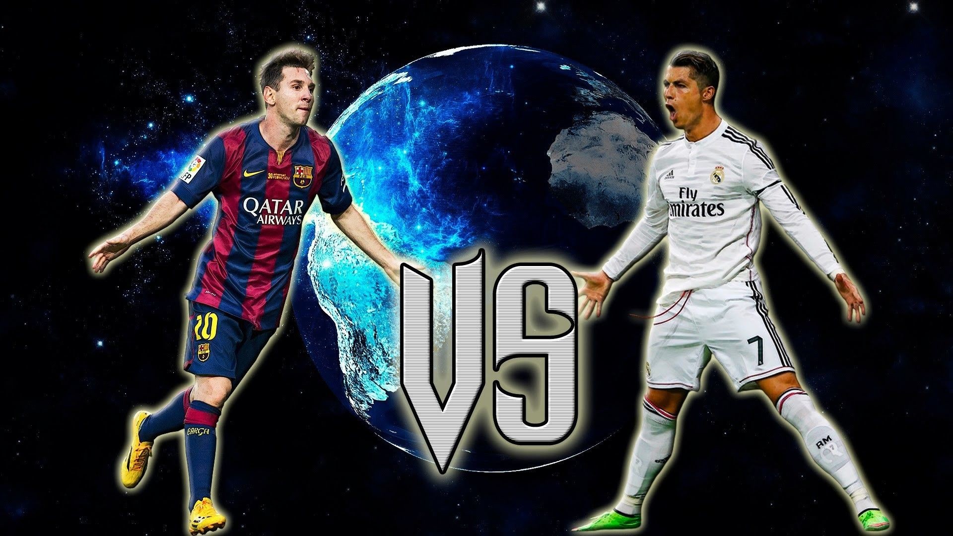 Messi and Ronaldo together cool wallpapers.