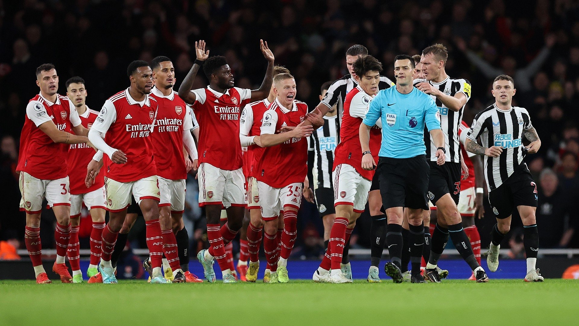 Arsenal hit by FA charge! Gunners set to be punished following 'disorderly' reaction to controversial Newcastle penalty incident. Goal.com US