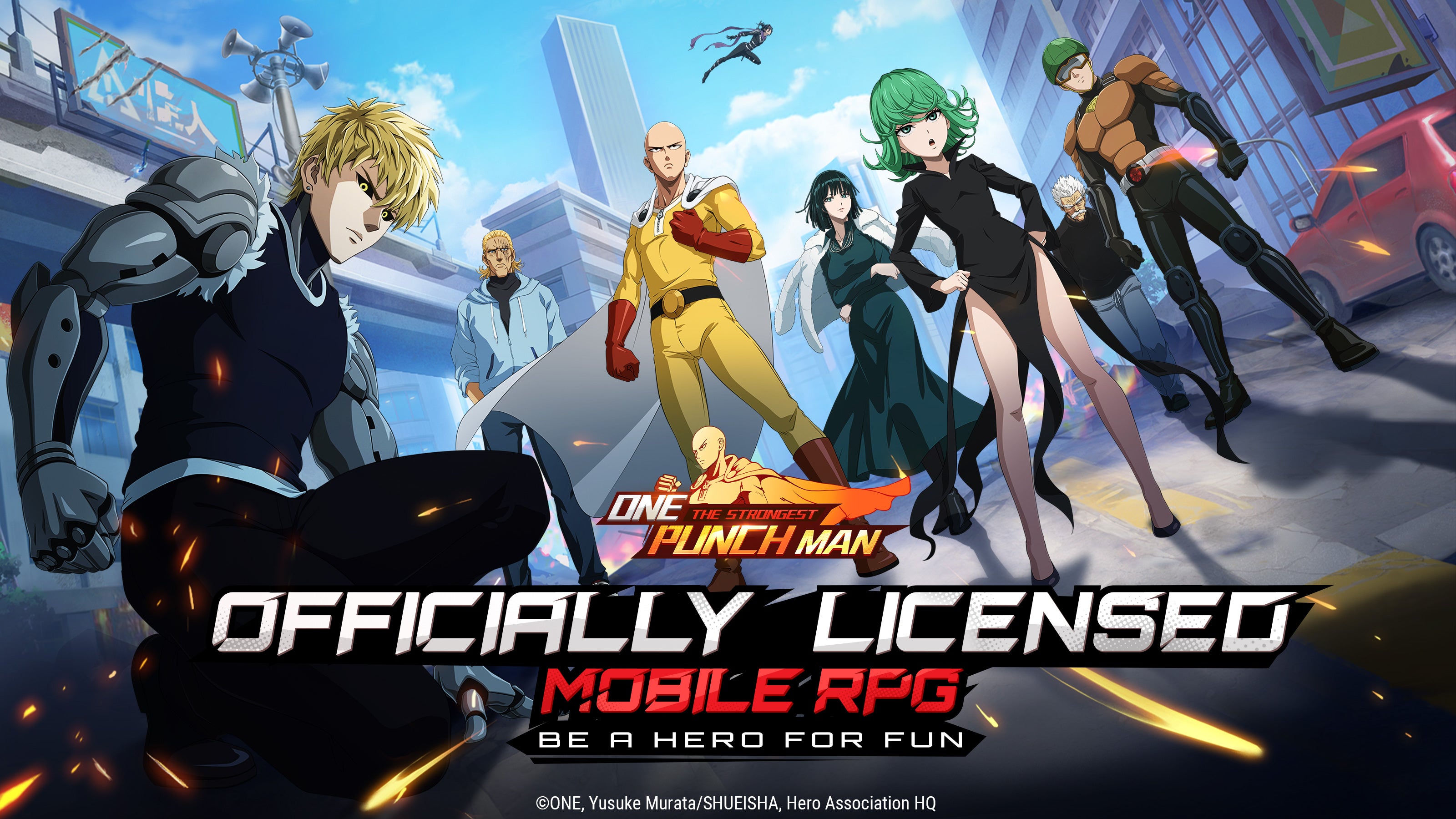 Join Saitama in One Punch Man Strongest Now on iOS & Android