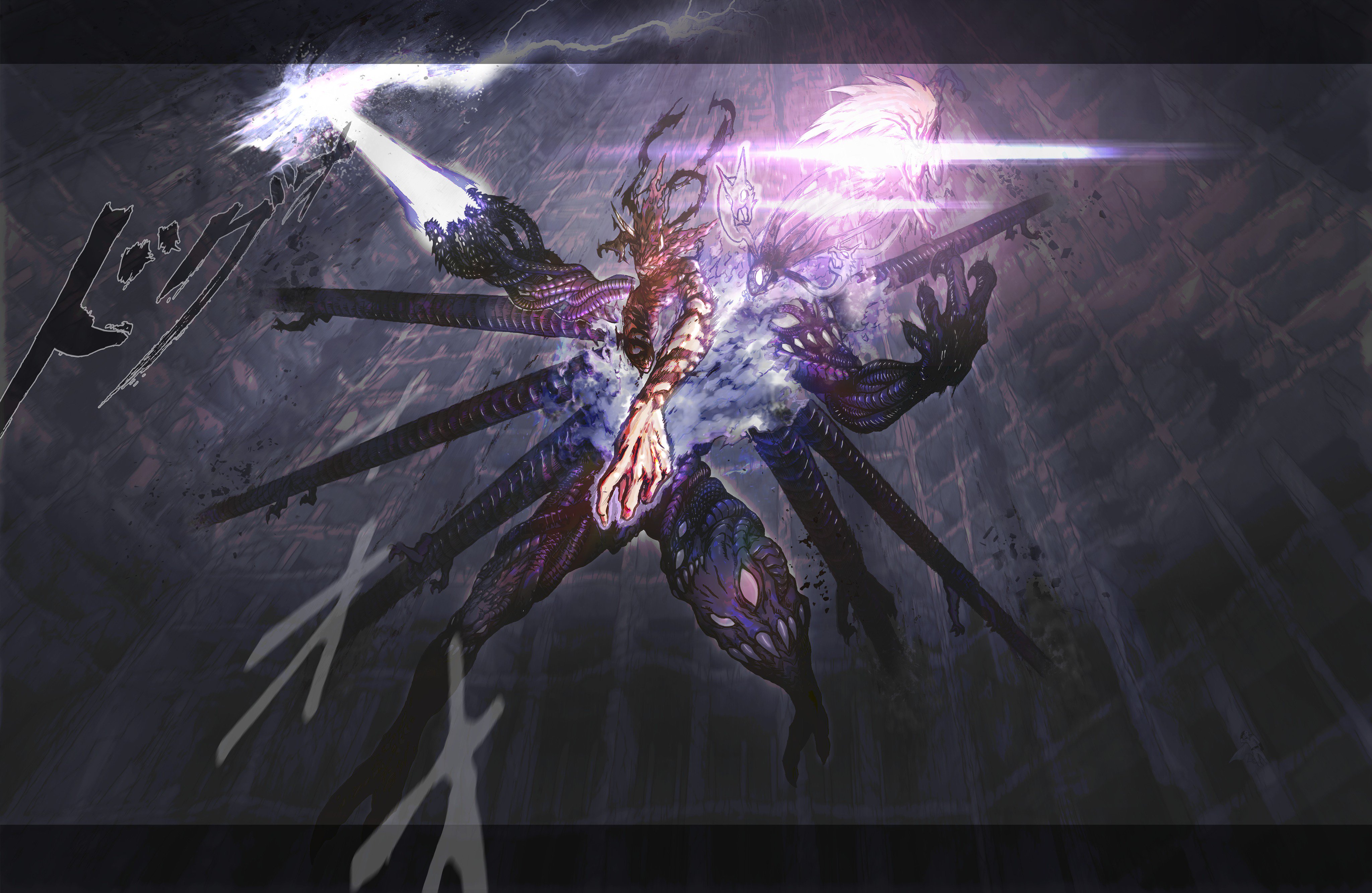 4K Orochi (One Punch Man) Wallpaper And Background Image