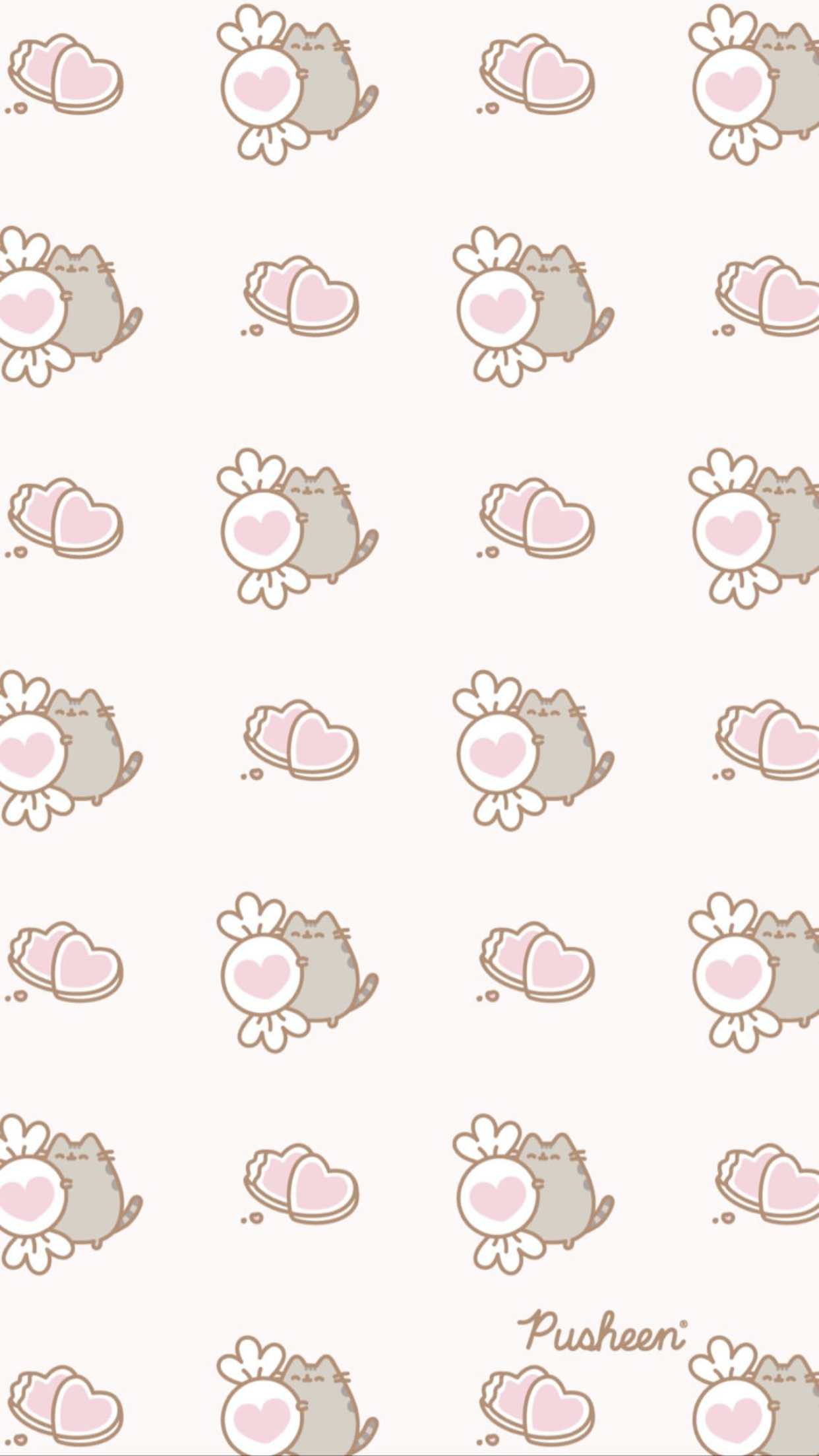 Pusheen the cat iphone wallpaper valentines. Valentines wallpaper, Pusheen cat, Pusheen valentines