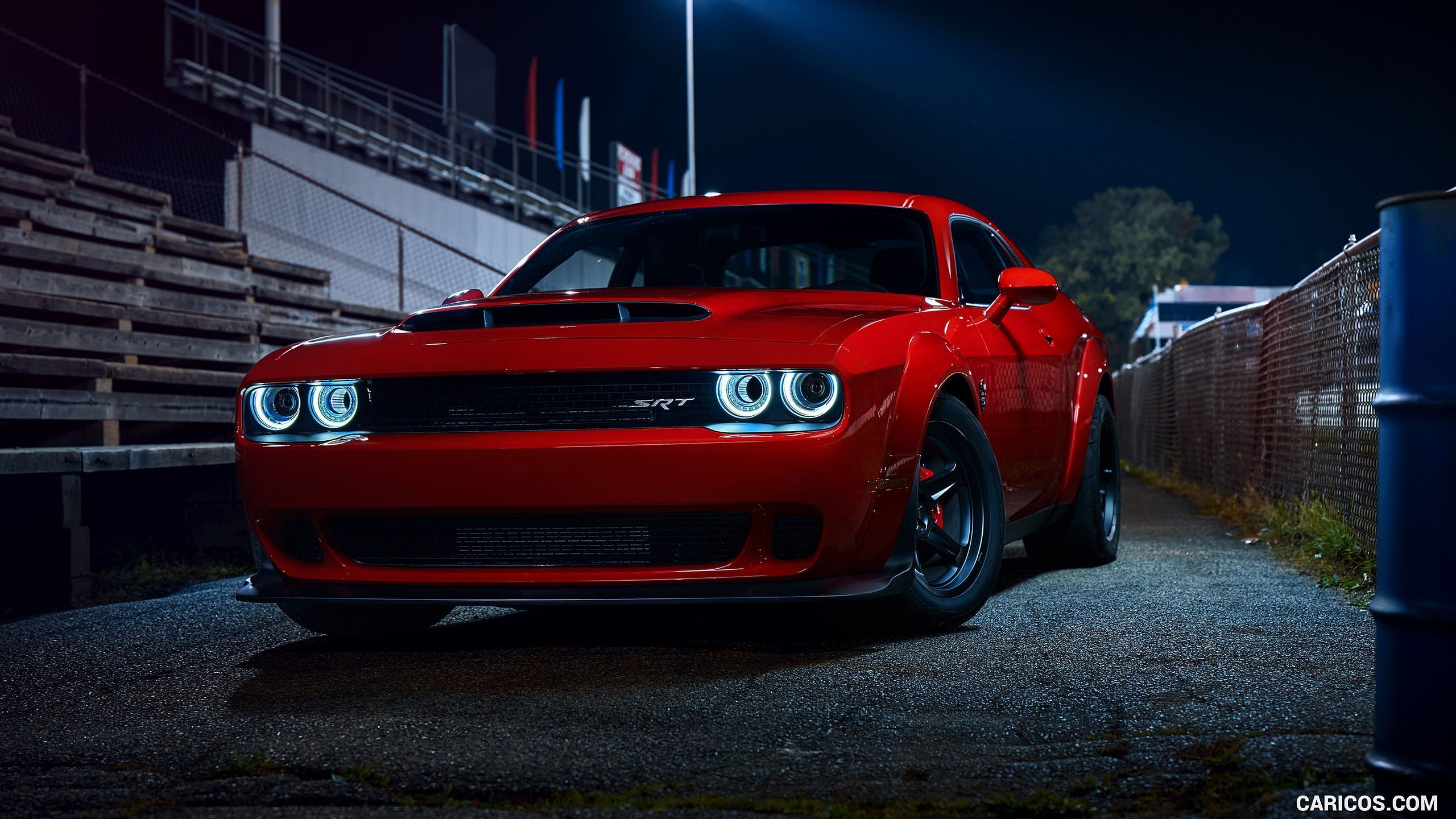 Red Dodge Demon Wallpaper
