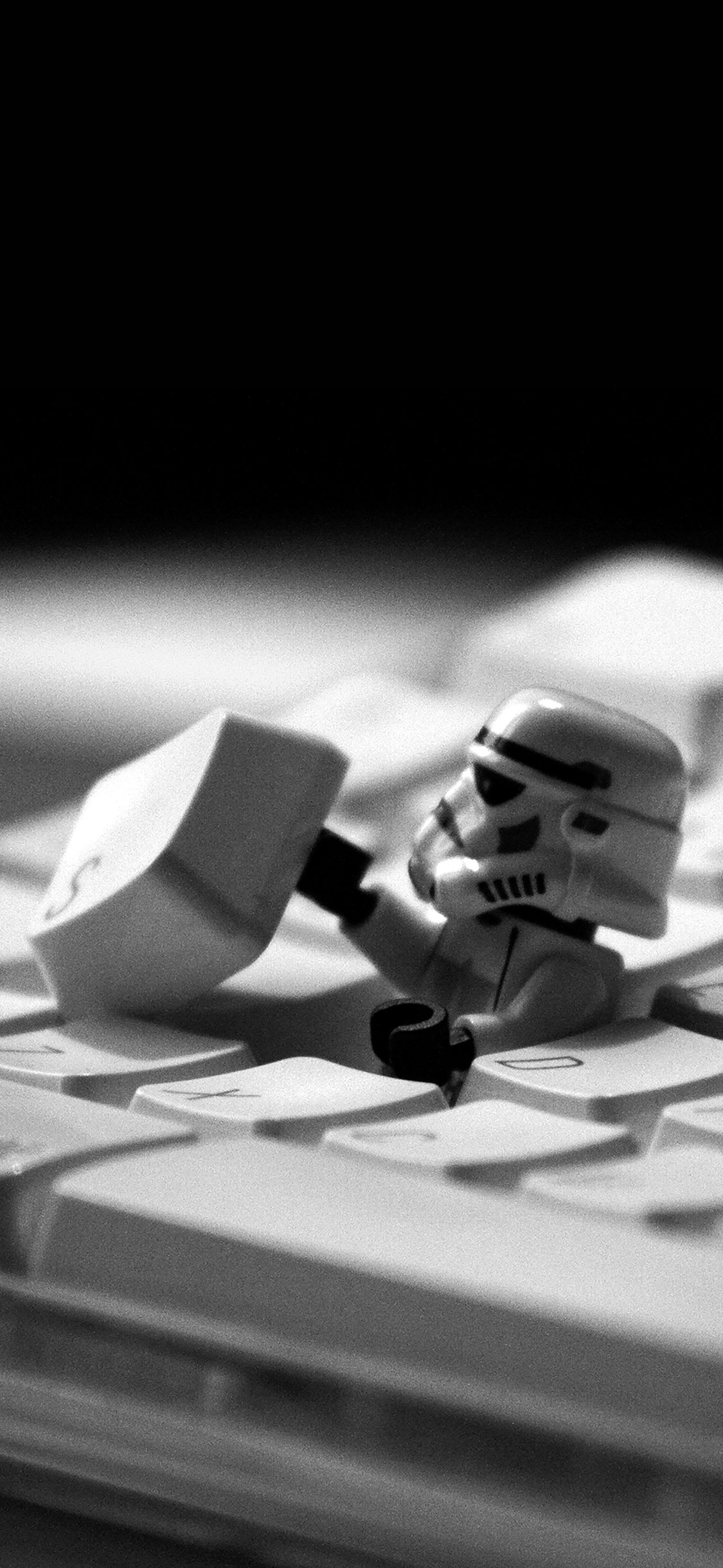 storm trooper starwars keyboard film