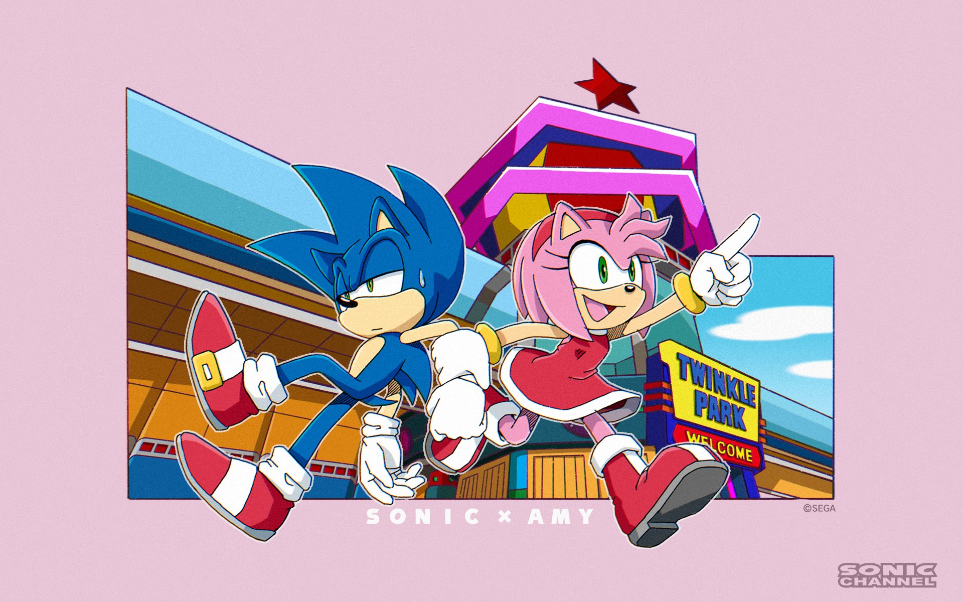 Modgen classic amy over amy [Sonic CD (2011)] [Requests]