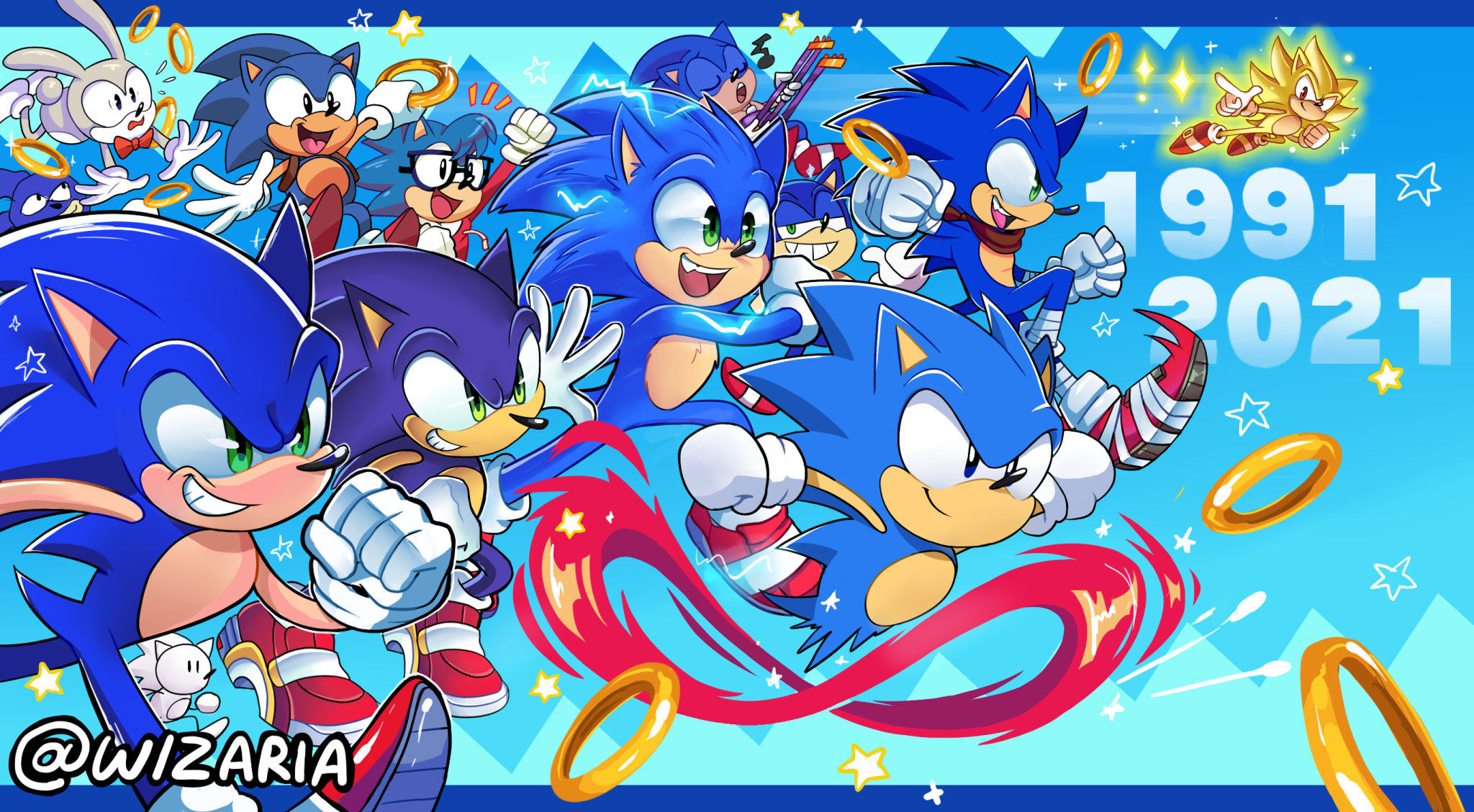 Sonic the Hedgehog HD Wallpaper