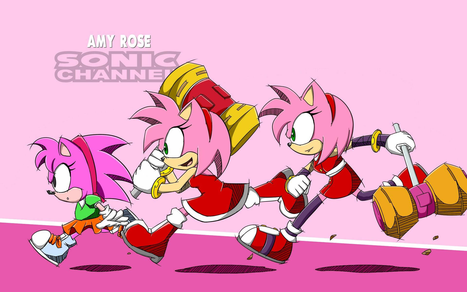 Modgen classic amy over amy [Sonic CD (2011)] [Requests]