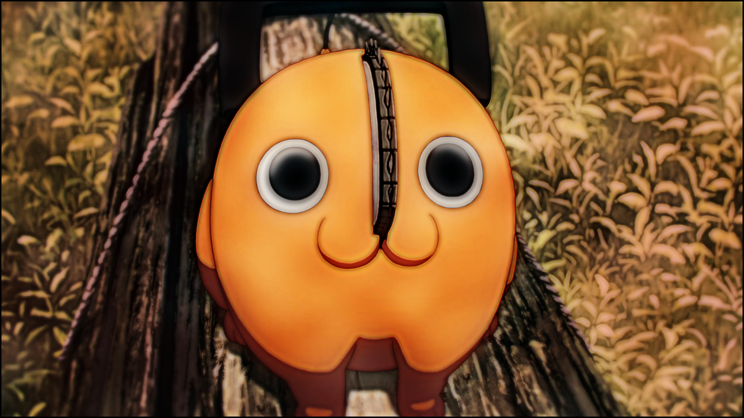 Wallpaper, Pochita Chainsaw Man, Chainsaw Man 2560x1440