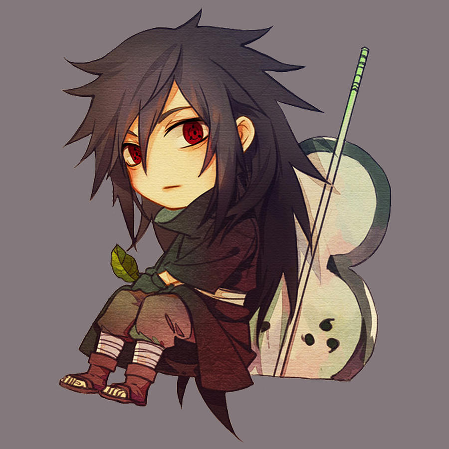 Naruto Chibi Madara Digital Art