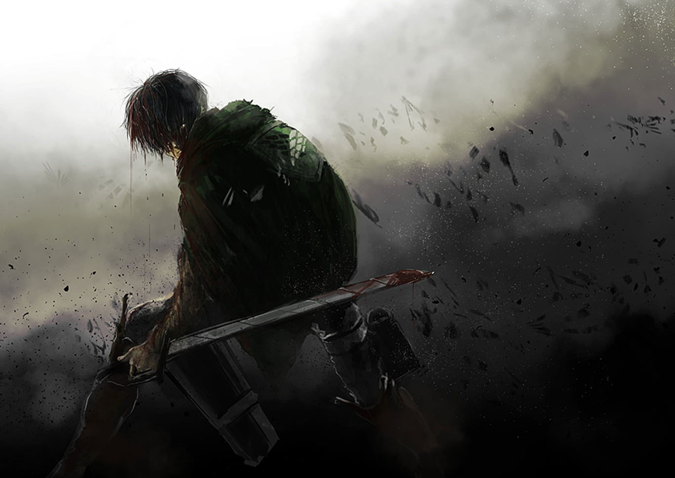 Wallpaper Male Samurai Digital Wallpaper, Anime