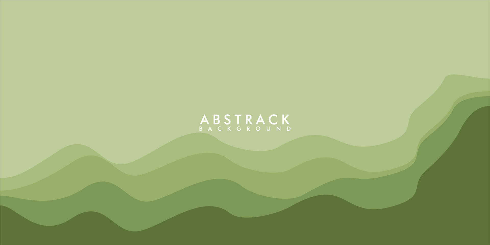 trendy abstract nature green background on pastel color suitable for banner, poster, flyer, social media post or stories, , cover, etc. modern organic shapes with copy space text. Vector Art